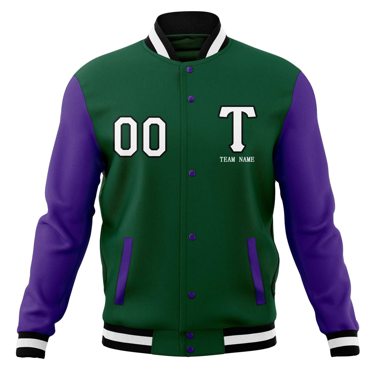 Custom Personalized Letterman Varsity Jacket Stitched Baseball Coats for Adults