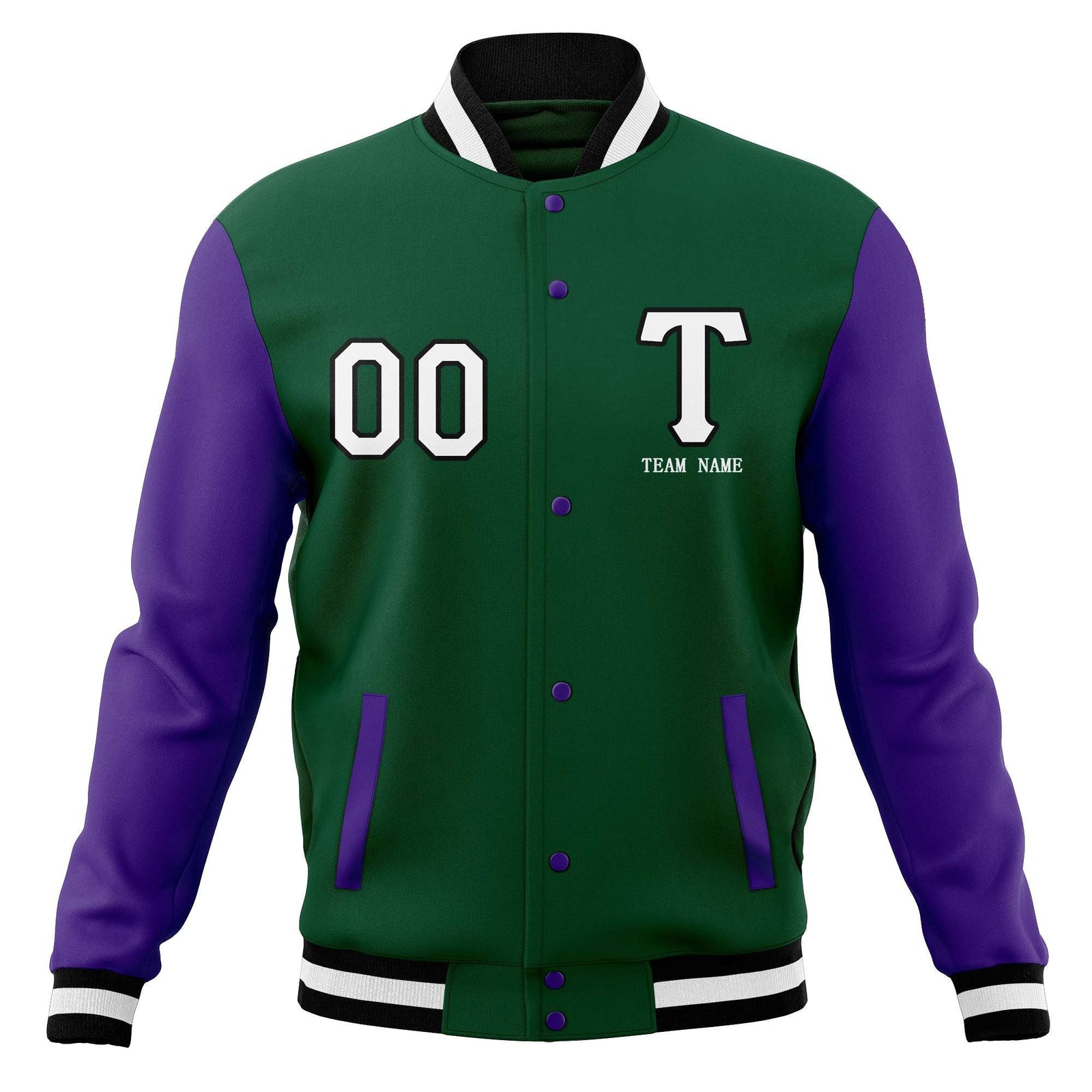 Custom Personalized Letterman Varsity Jacket Stitched Baseball Coats for Adults