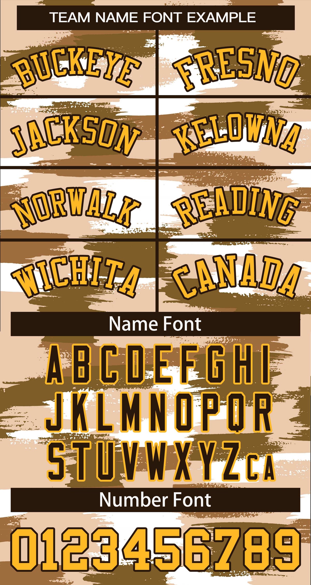 Custom Brown Gold Camo Varsity Full-Snap Letterman Bomber Jacket