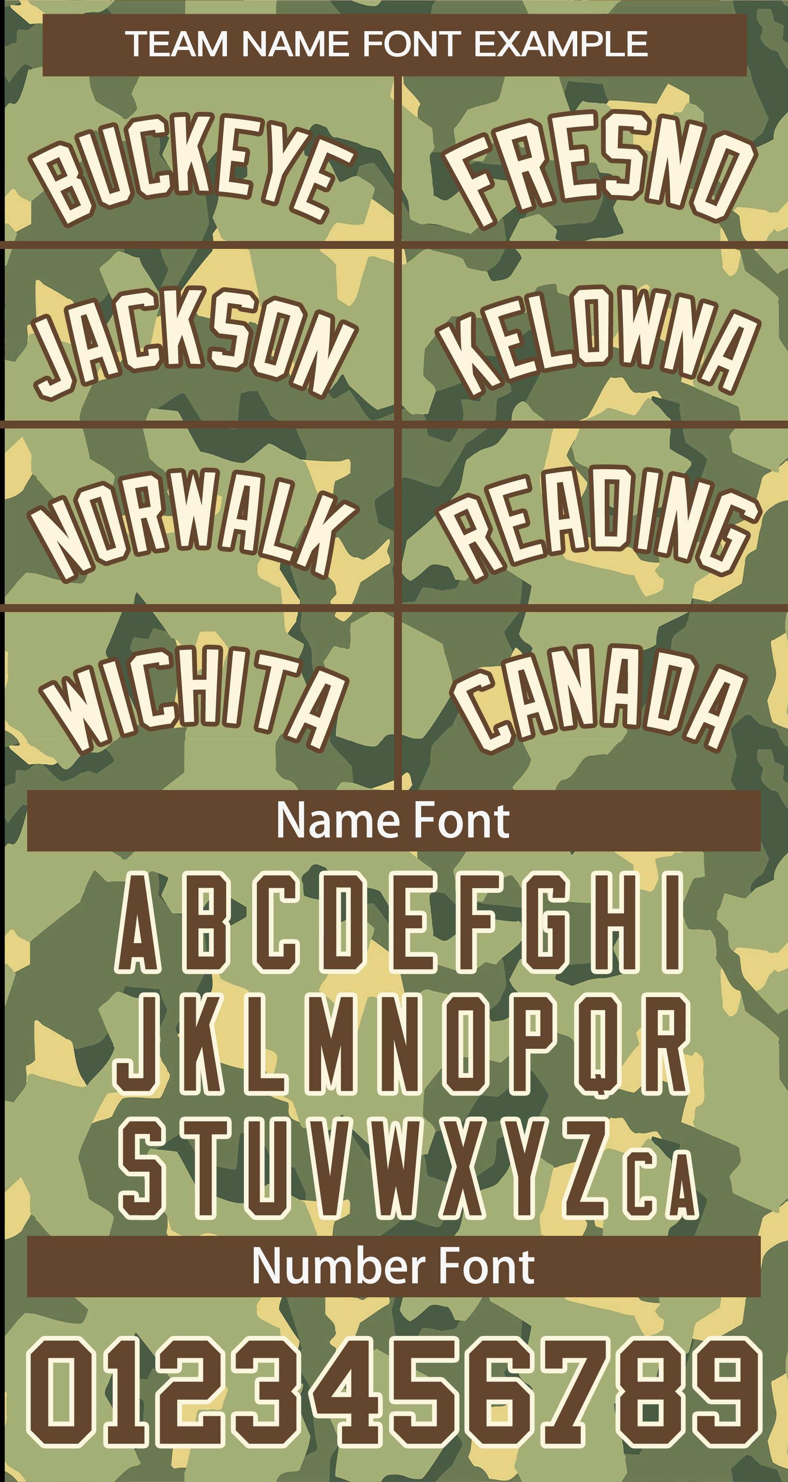 Custom Brown White Camo Varsity Full-Snap Letterman Bomber Jacket