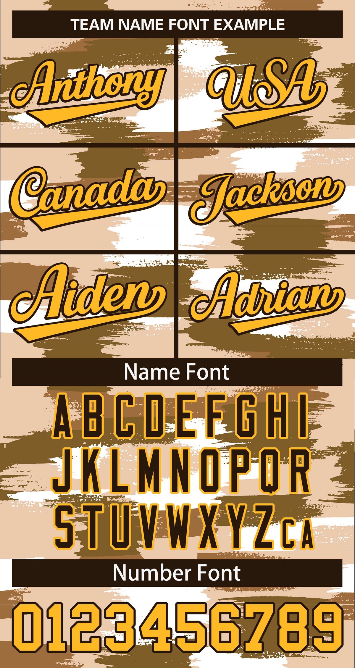 Custom Brown Gold Camo Varsity Full-Snap Letterman Bomber Jacket