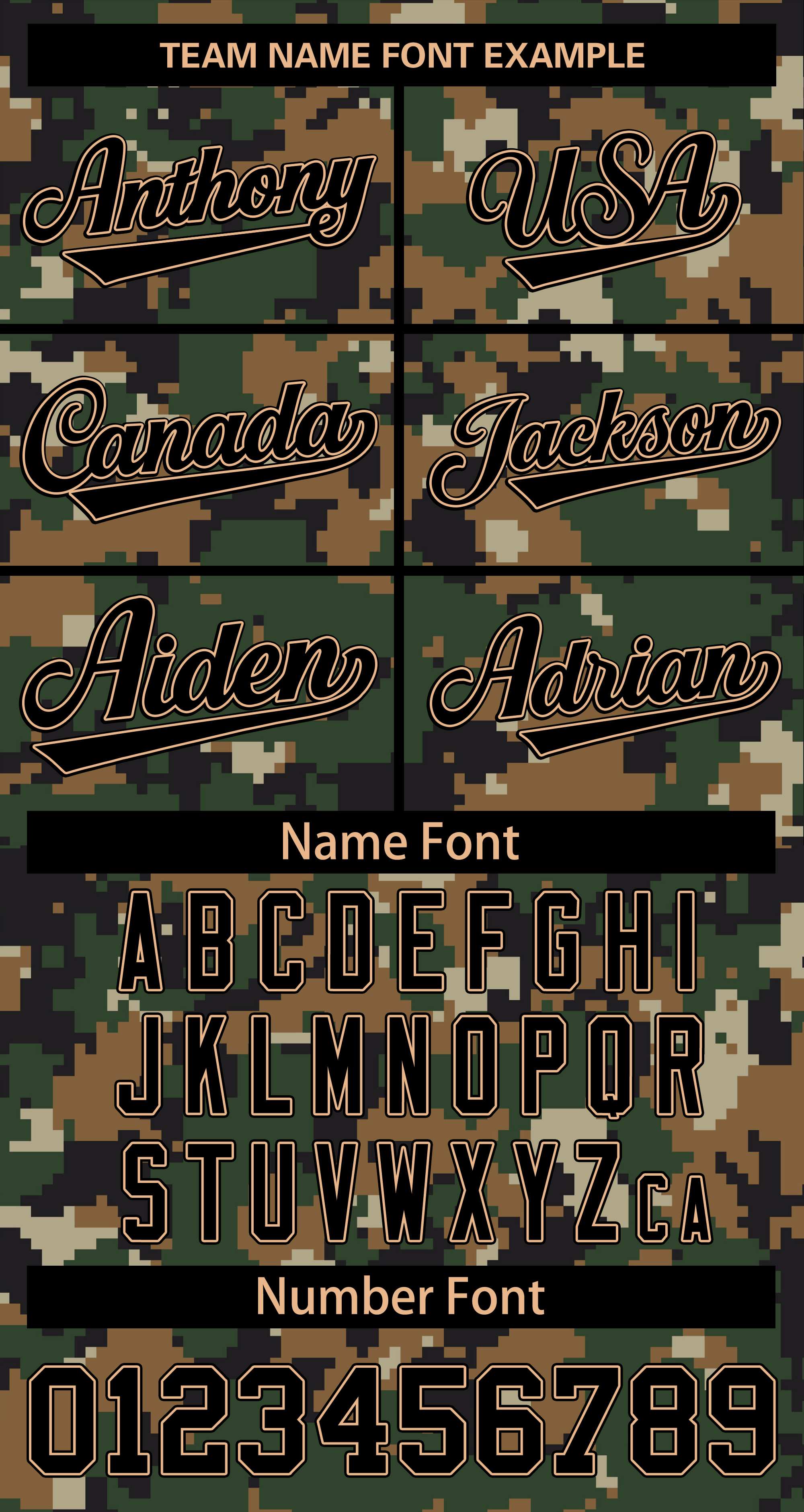 Custom Brown Black Camo Varsity Full-Snap Letterman Bomber Jacket