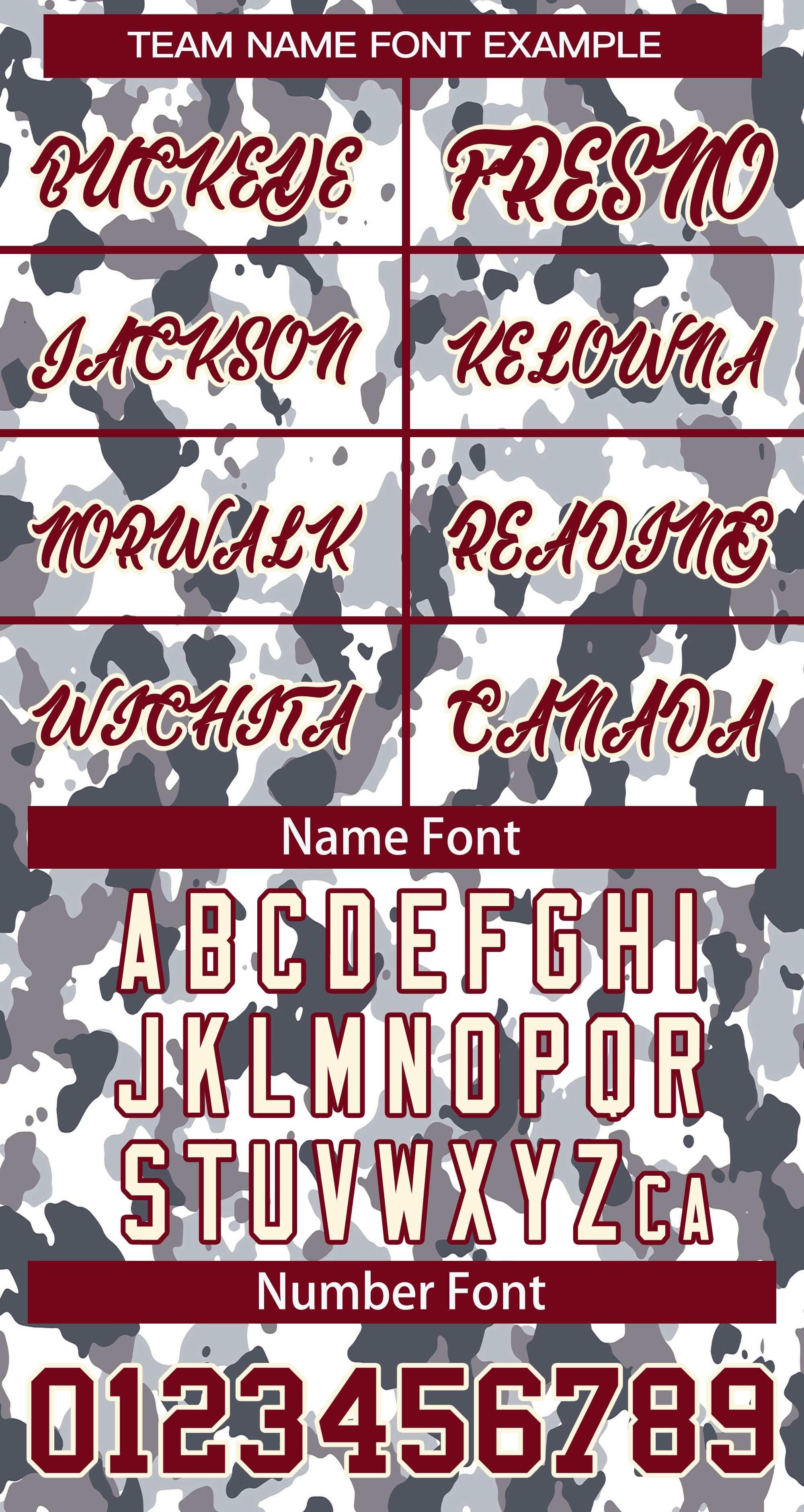 Custom Crimson White Camo Varsity Full-Snap Letterman Bomber Jacket