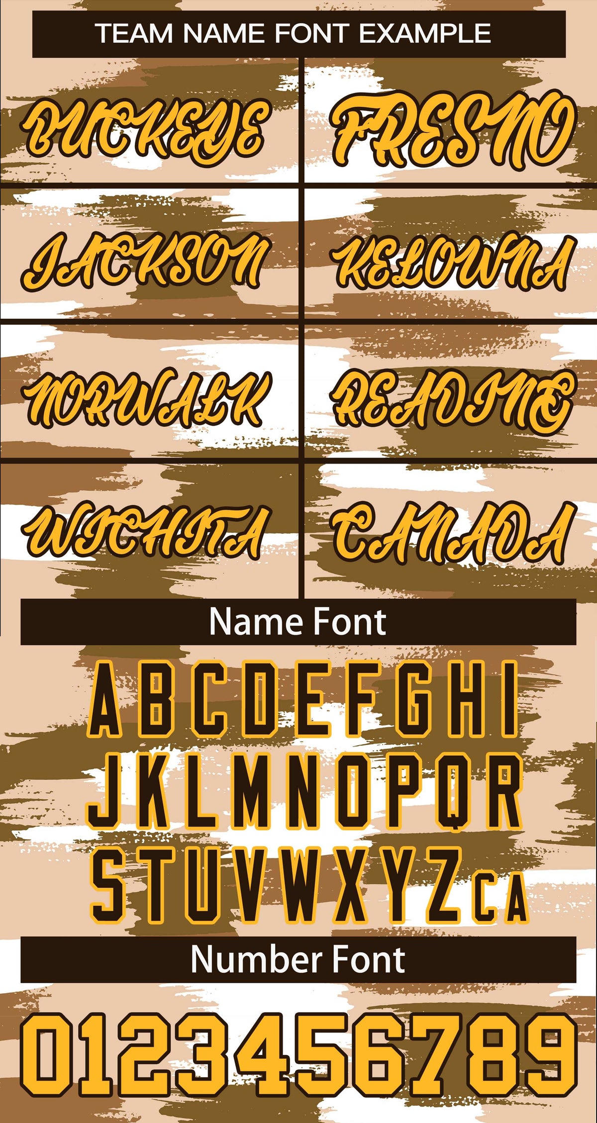 Custom Brown Gold Camo Varsity Full-Snap Letterman Bomber Jacket