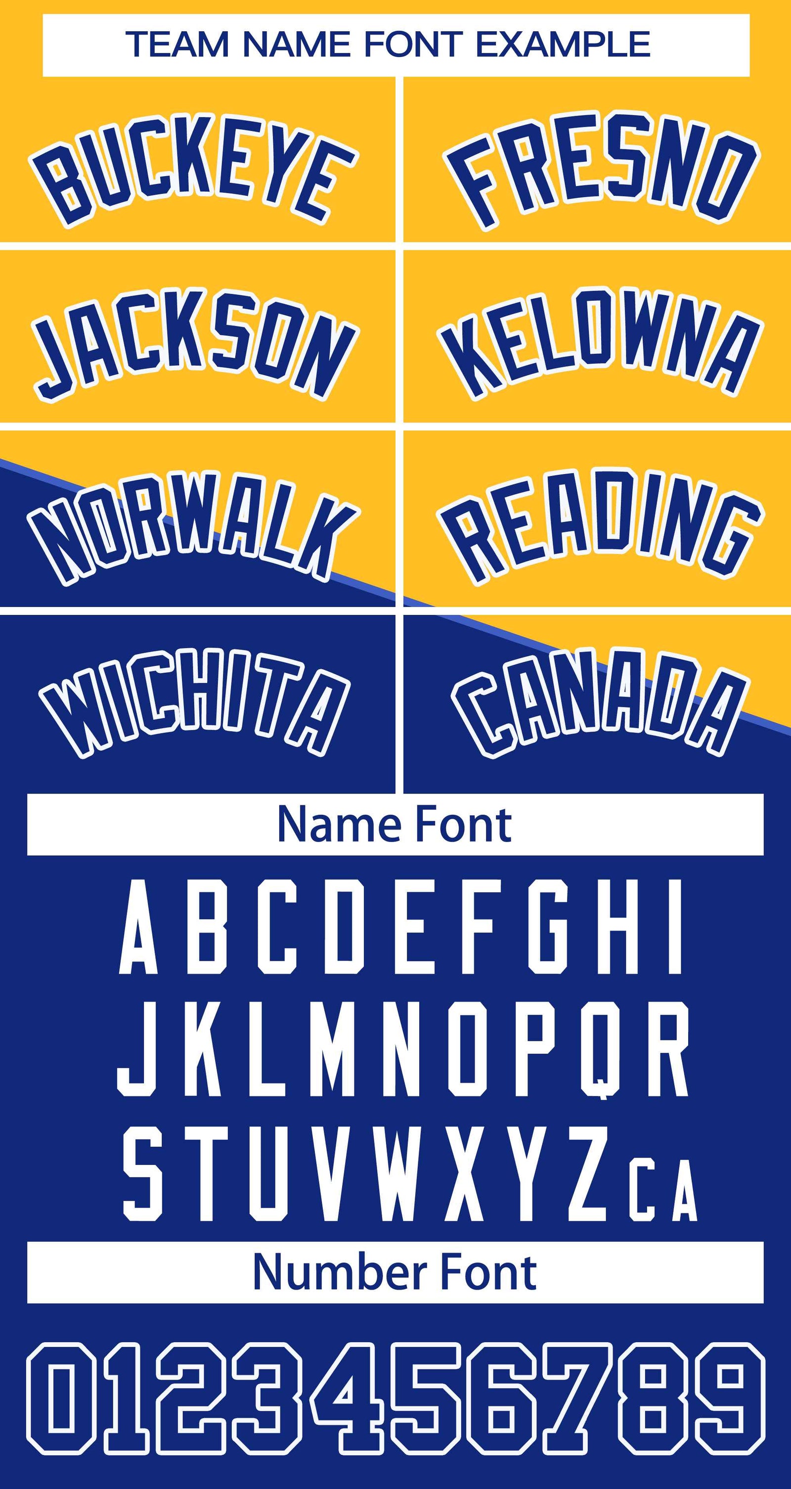 Custom Royal Gold-White Color Block Bomber Varsity Full-Snap Baseball Jacket