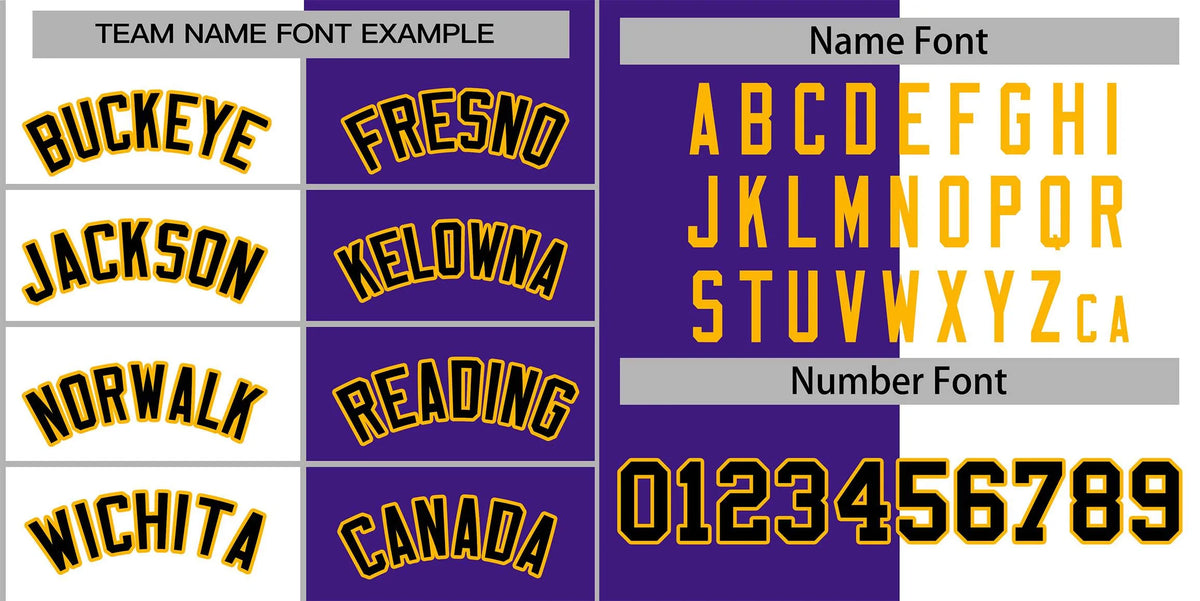 Custom Purple White-Gold Letterman Two Tone Split Fashion Varsity Full-Snap Jacket