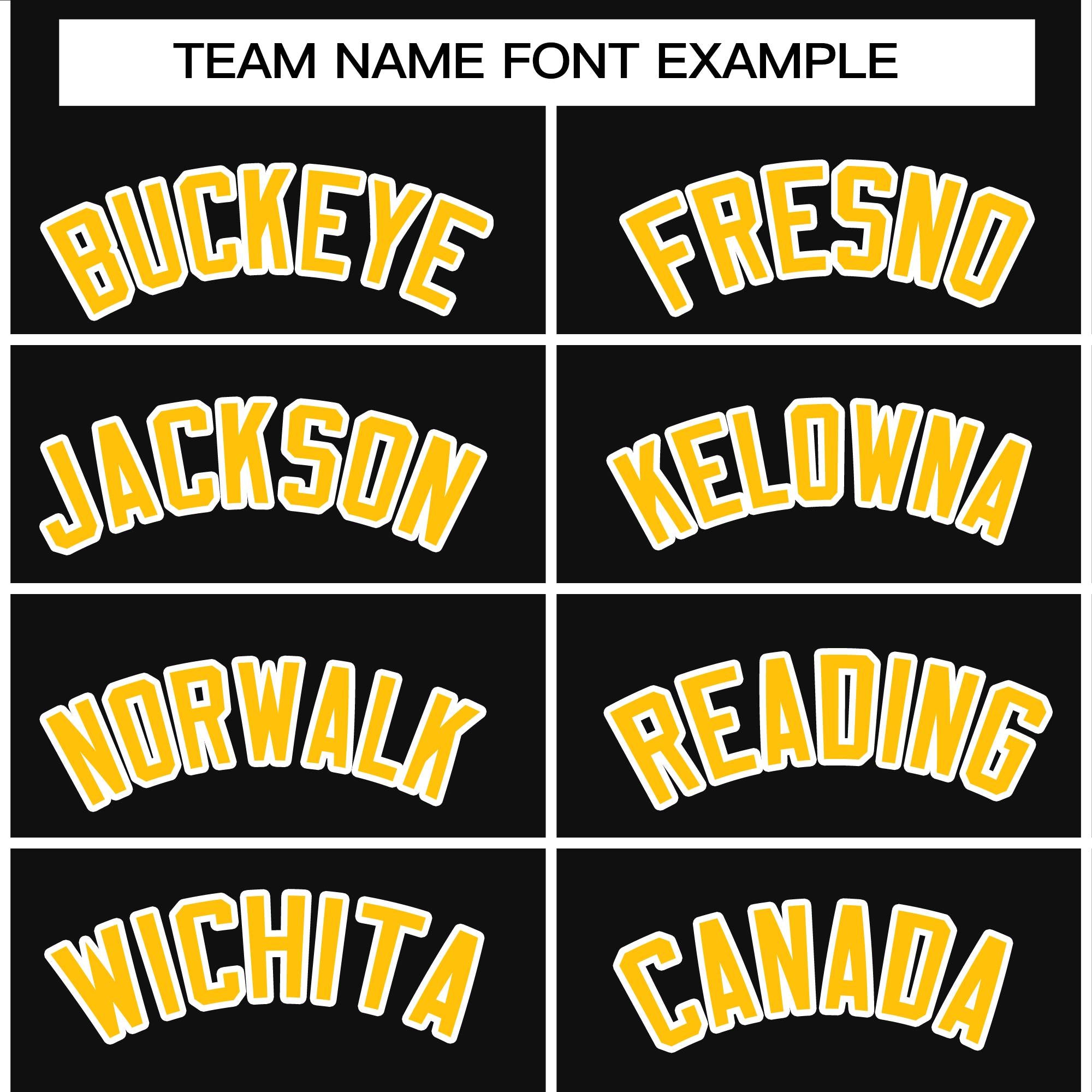 Custom Black Gold-White Personalized Letterman Stripe Fashion Bomeber Jacket