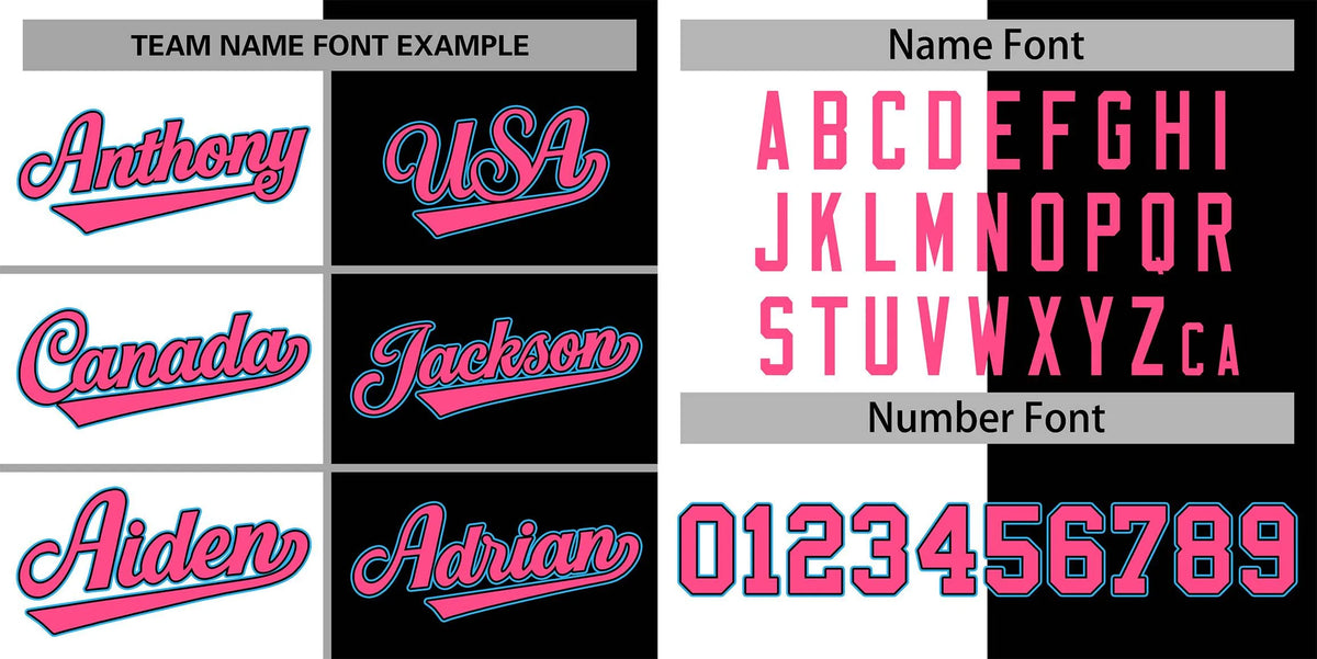 Custom Black White-Pink Letterman Two Tone Split Fashion Varsity Full-Snap Jacket