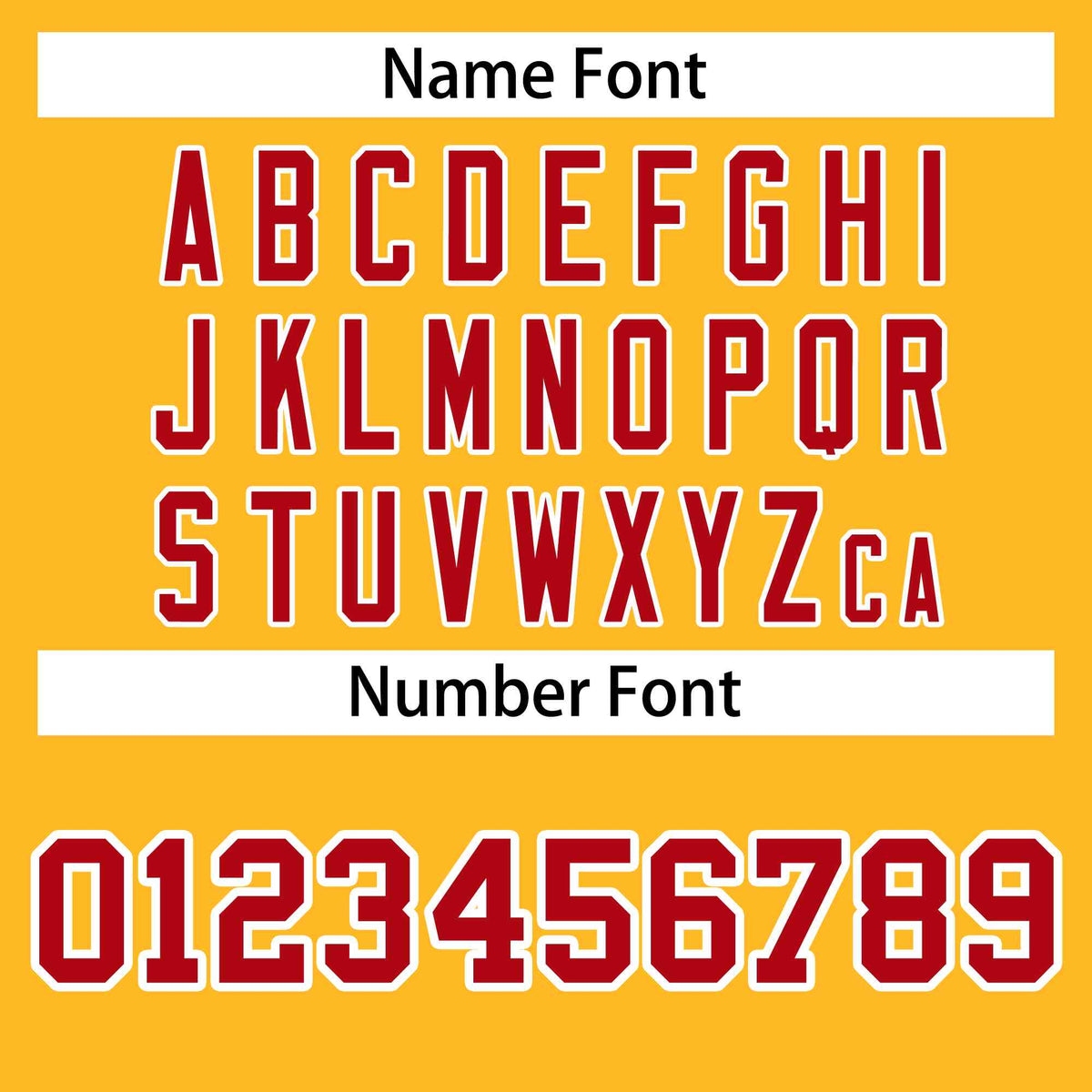 Custom Gold Red-White Classic Style Varsity Full-Snap Letterman Jacket