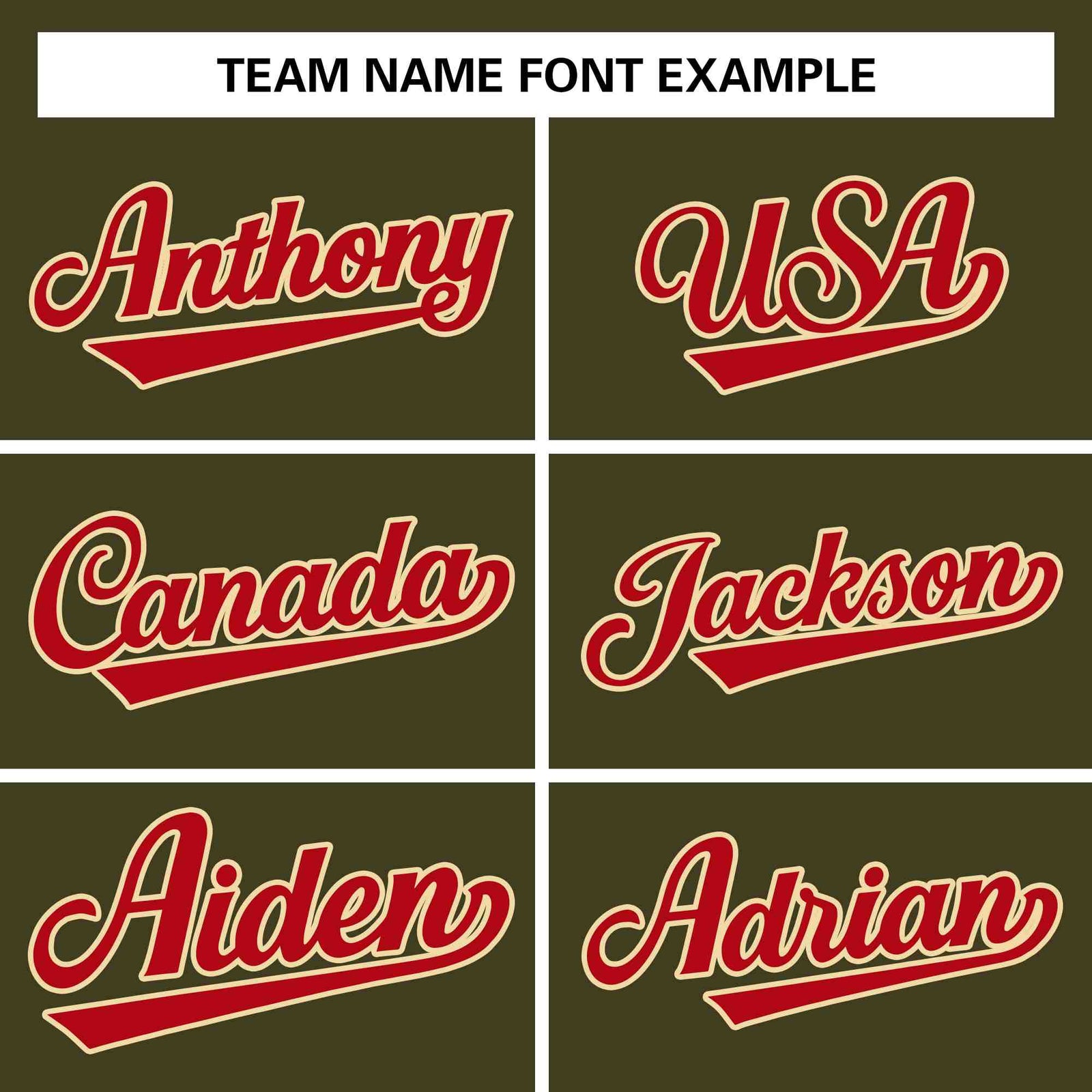 Custom Olive Red-Khaki Classic Style Varsity Full-Snap Letterman Jacket