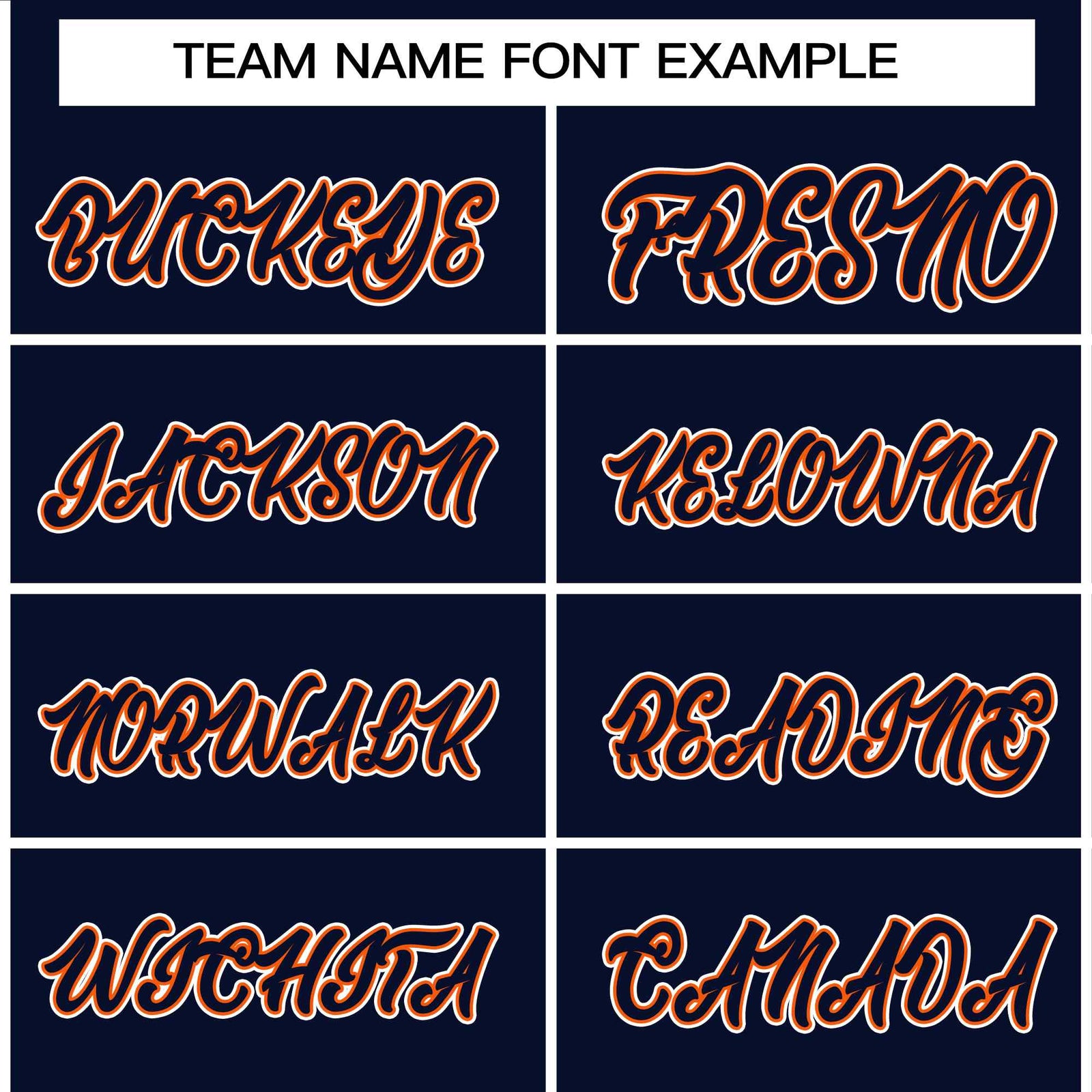 Custom Navy Navy-Orange Raglan Sleeves Varsity Full-Snap Letterman Jacket