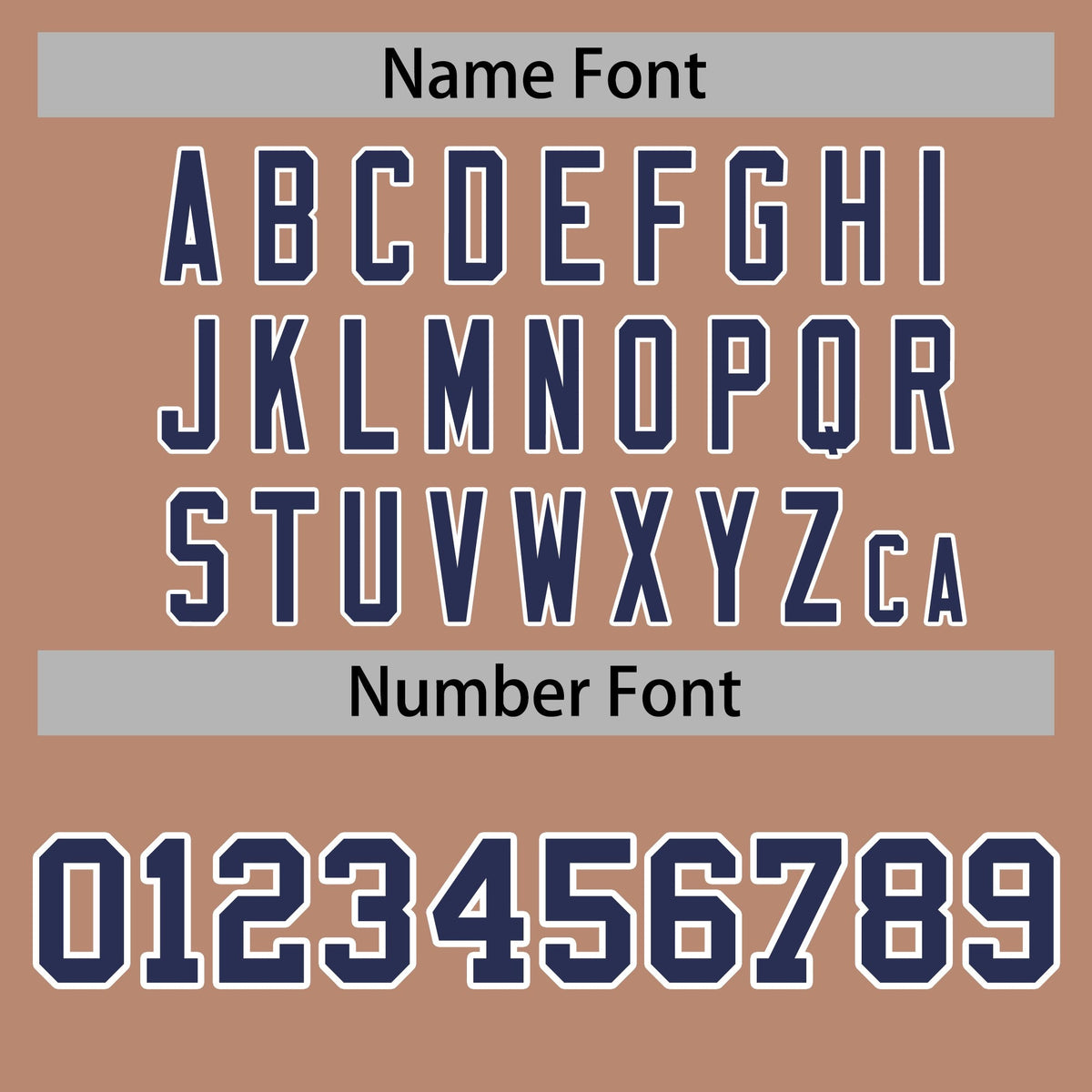 Custom Brown Navy-White Classic Style Varsity Full-Snap Letterman Jacket