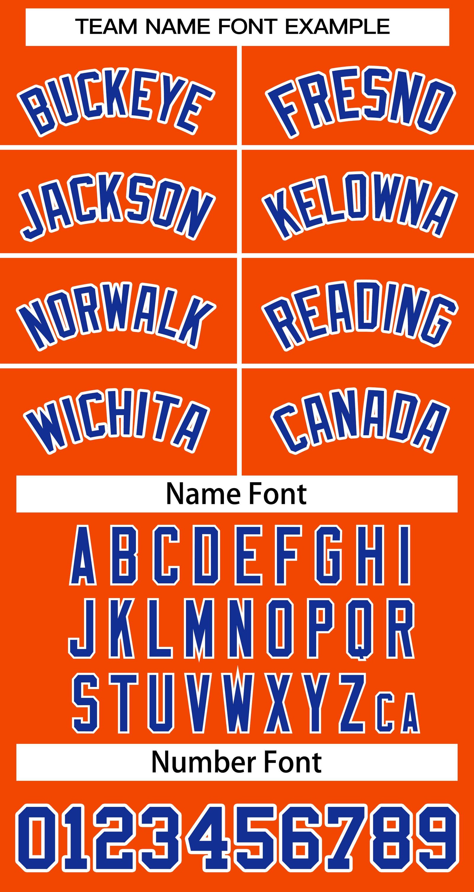 Custom Orange Royal-White Classic Tops Basketball Jersey