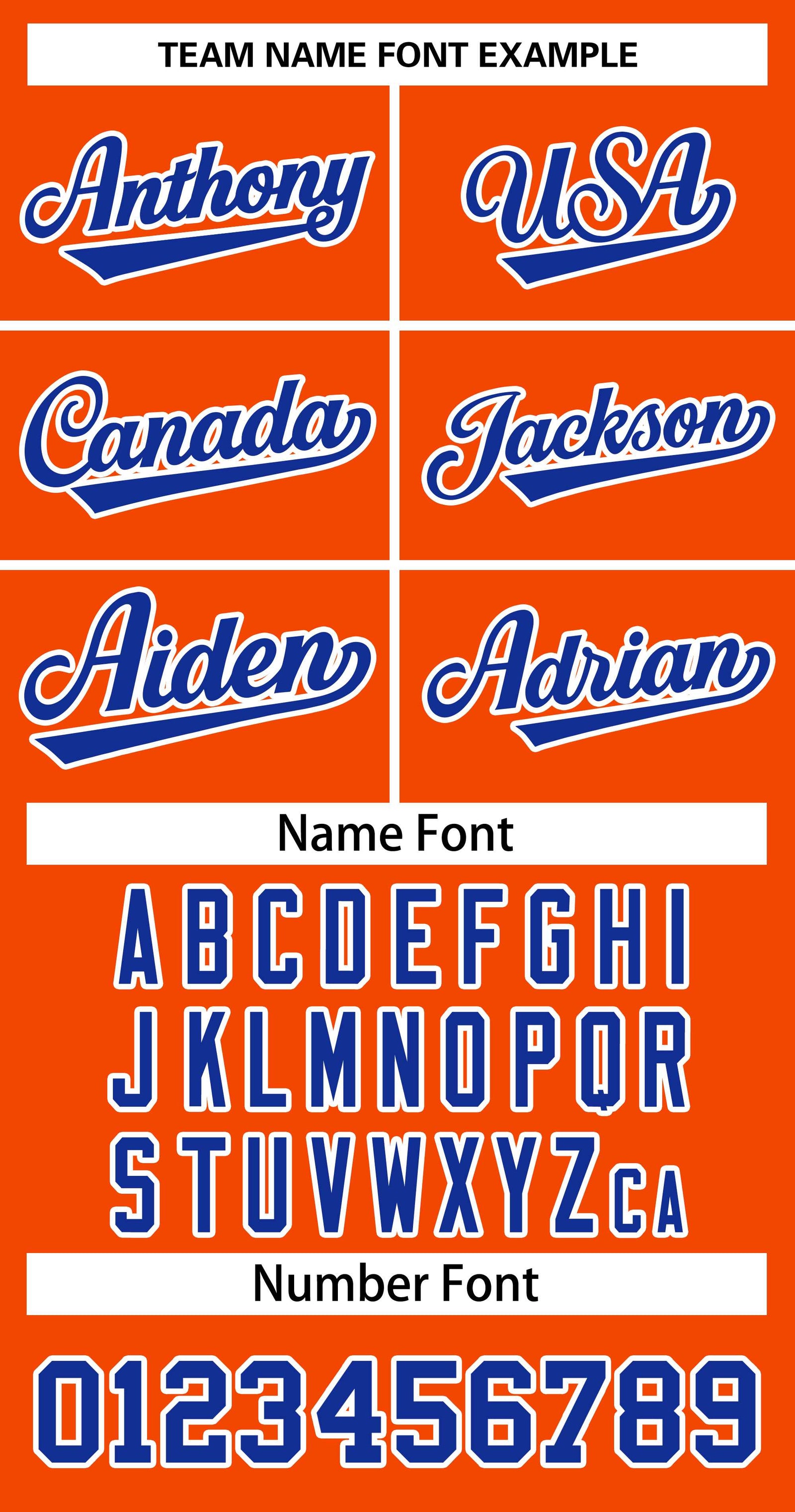 Custom Orange Royal-White Classic Tops Basketball Jersey