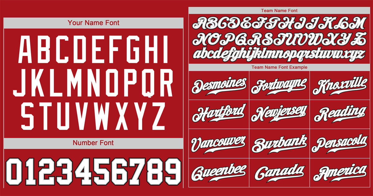 Custom Red White-Black Classic Style Authentic Baseball Jersey