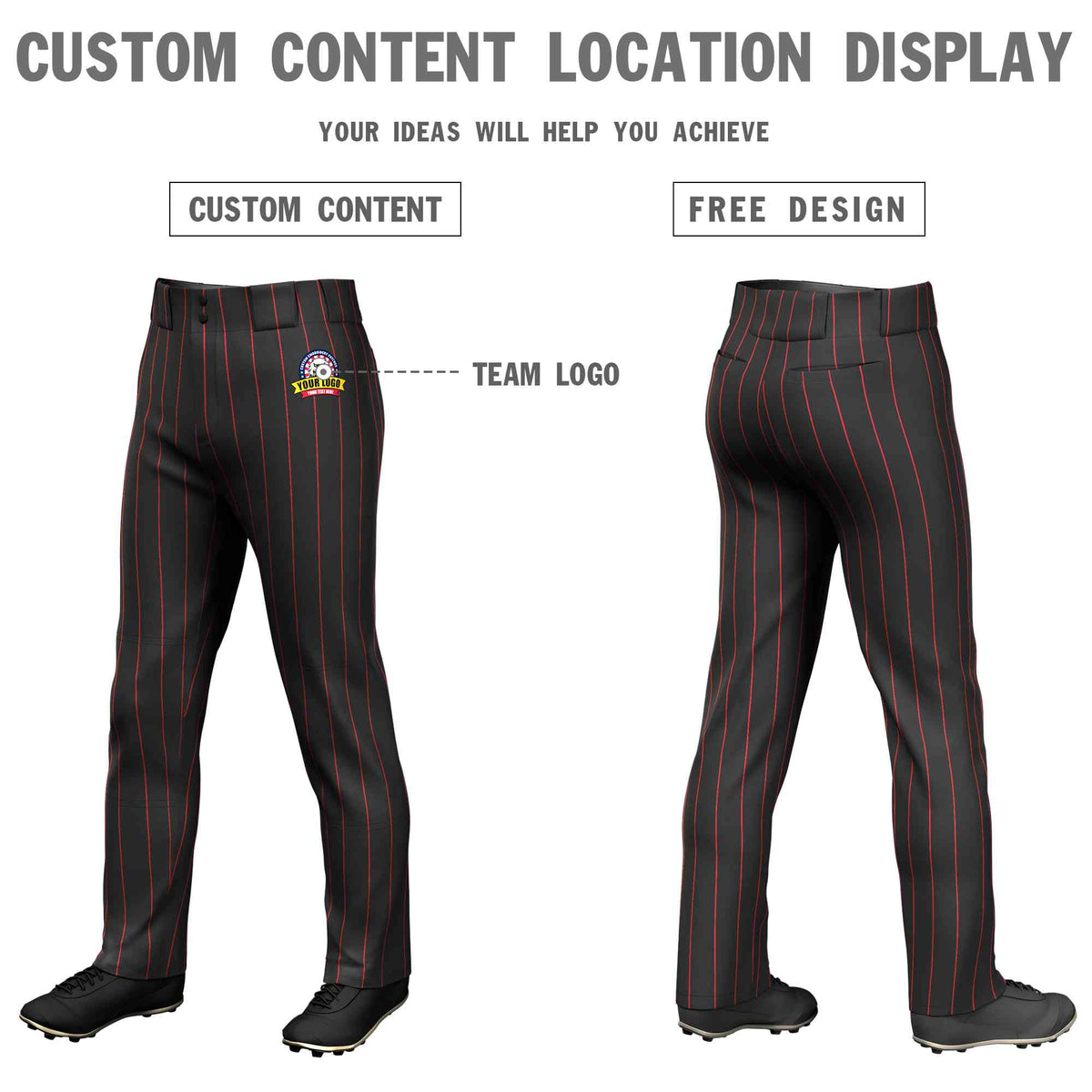 Custom Loose-fit Baseball Pants for Sports Lovers - KXKSHOP