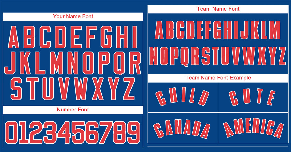 Custom Royal Red-White Classic Style Authentic Baseball Jersey