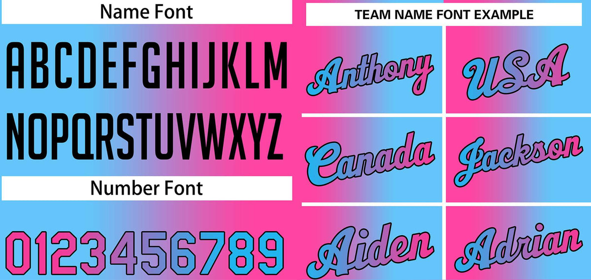 Custom Pink Blue-Black Gradient Fashion Tops Tilted Basketball Jersey