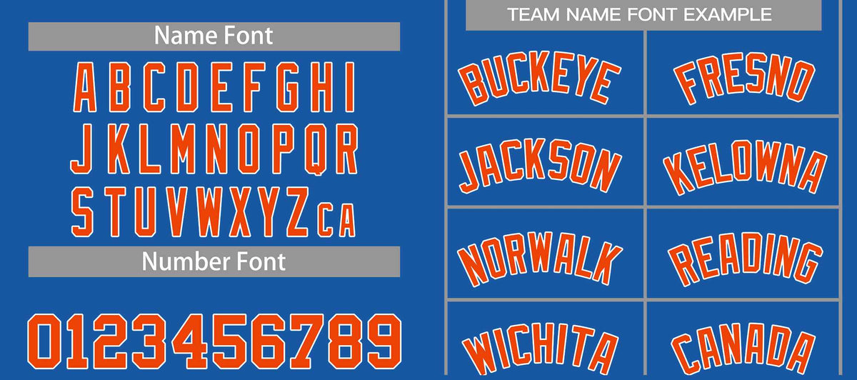 Custom Blue Orange-White Bull Classic Sets Curved Basketball Jersey