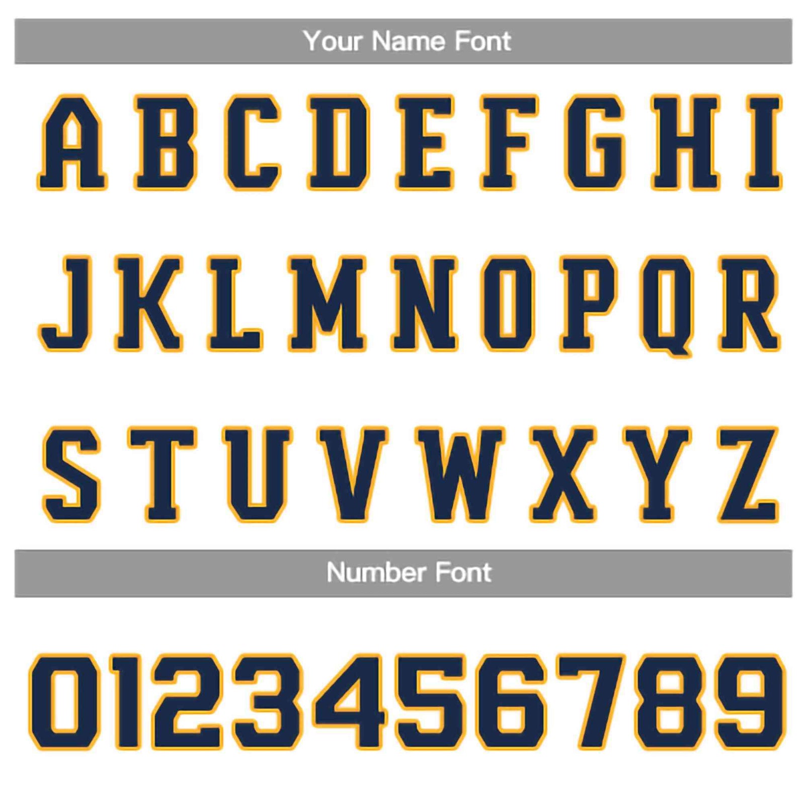 Custom White Navy-Yellow Classic Style Crew neck T-Shirts Full Sublimated