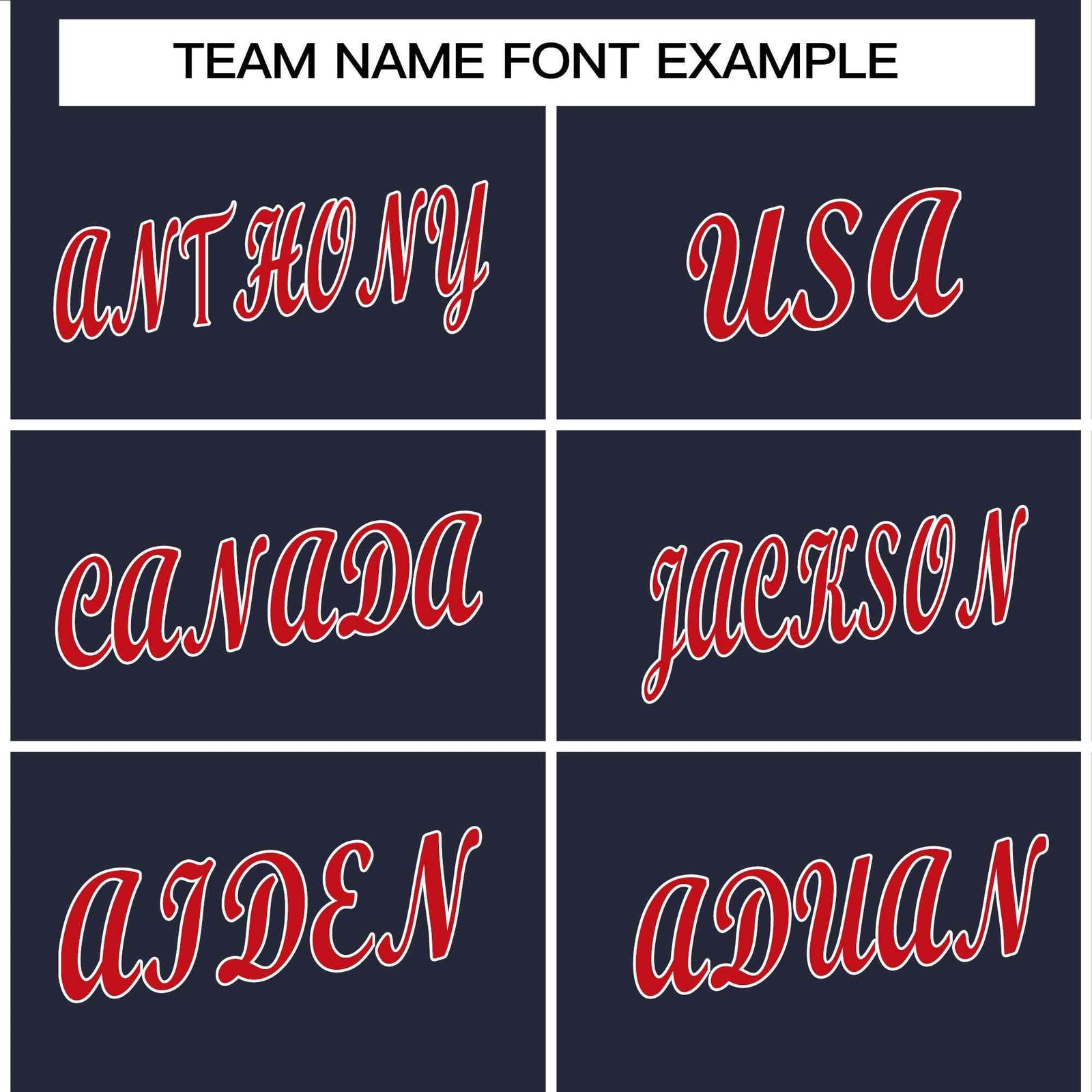 Custom Navy Red-White Classic Style Crew neck T-Shirts Full Sublimated