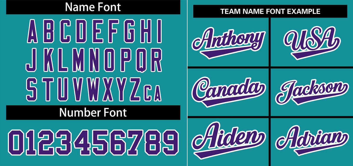 Custom Aqua Purple-White Stripe Fashion Raglan Sleeves Authentic Baseball Jersey