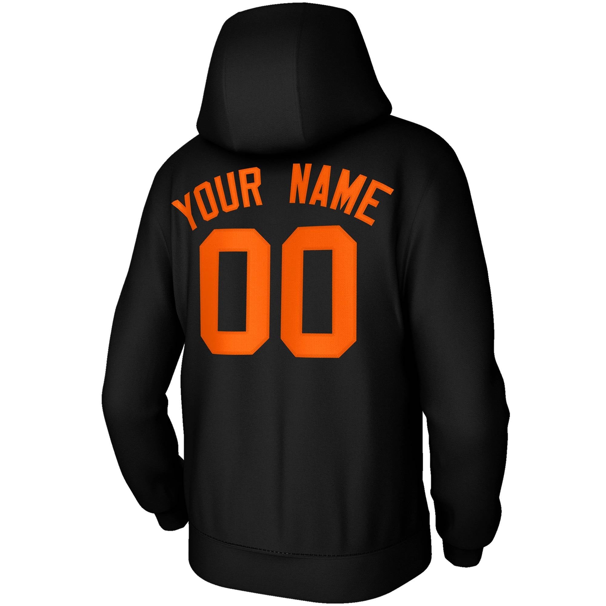 Orange and black sweatshirt online