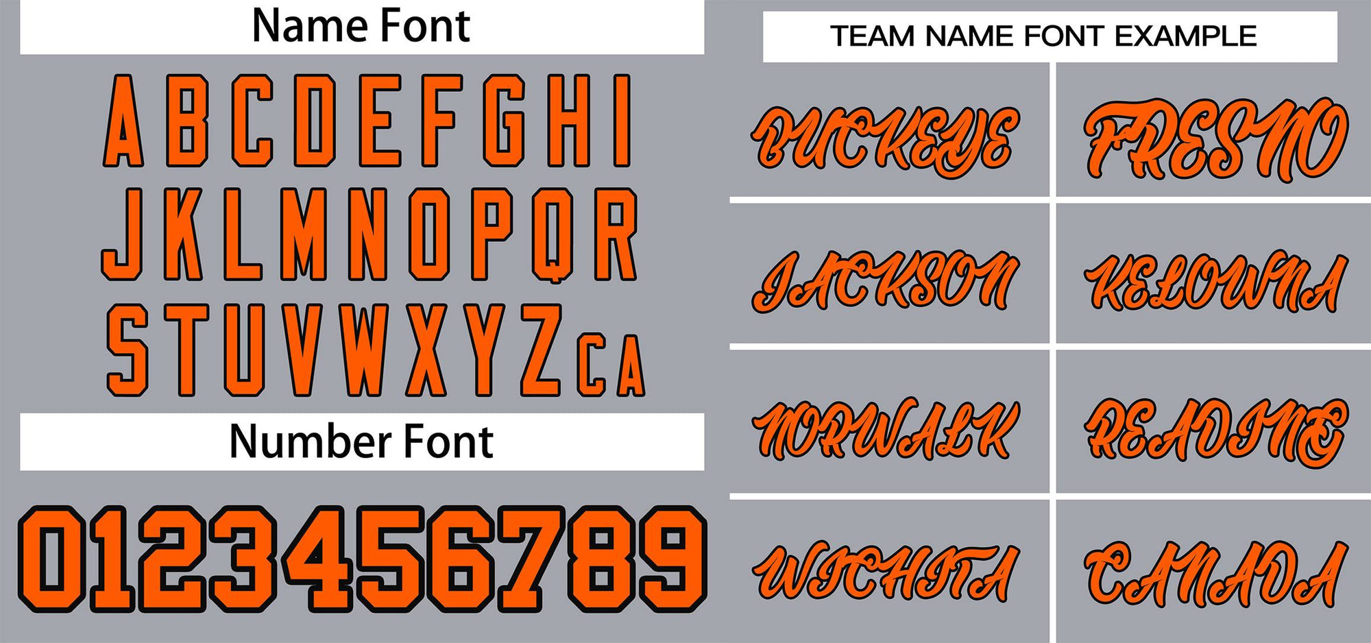 Custom Stitched Gray Orange-Black Classic Style Sweatshirt Pullover Hoodie