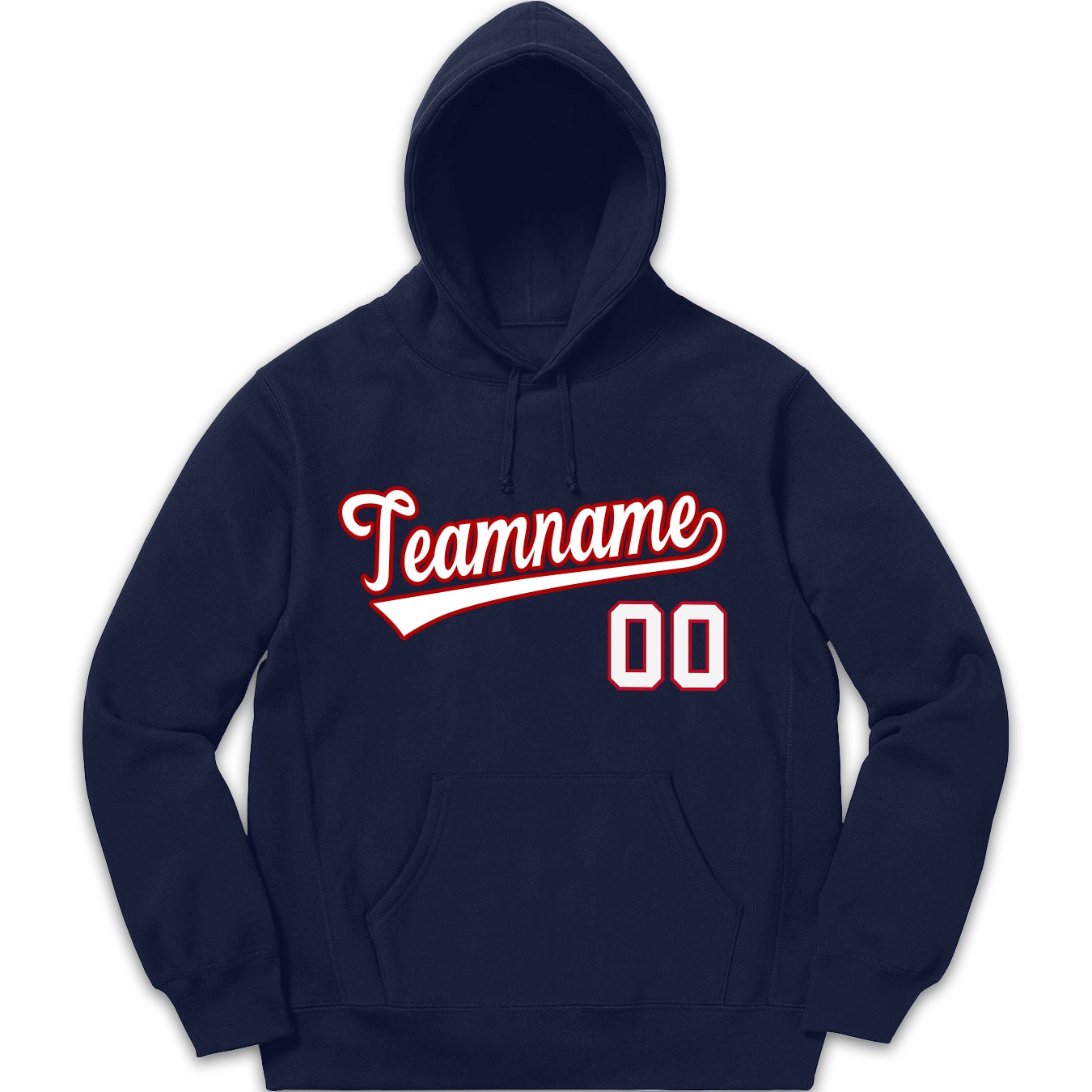 Custom Navy Sport Classic Style Sweatshirt Fashion Hoodie Uniform
