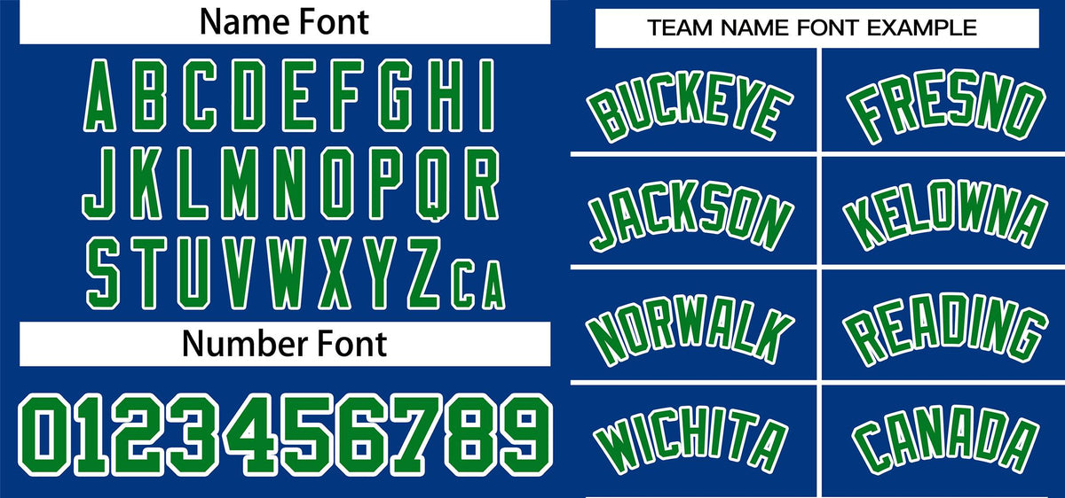 Custom Royal Green Classic Style Personalized Authentic Pullover Baseball Jersey