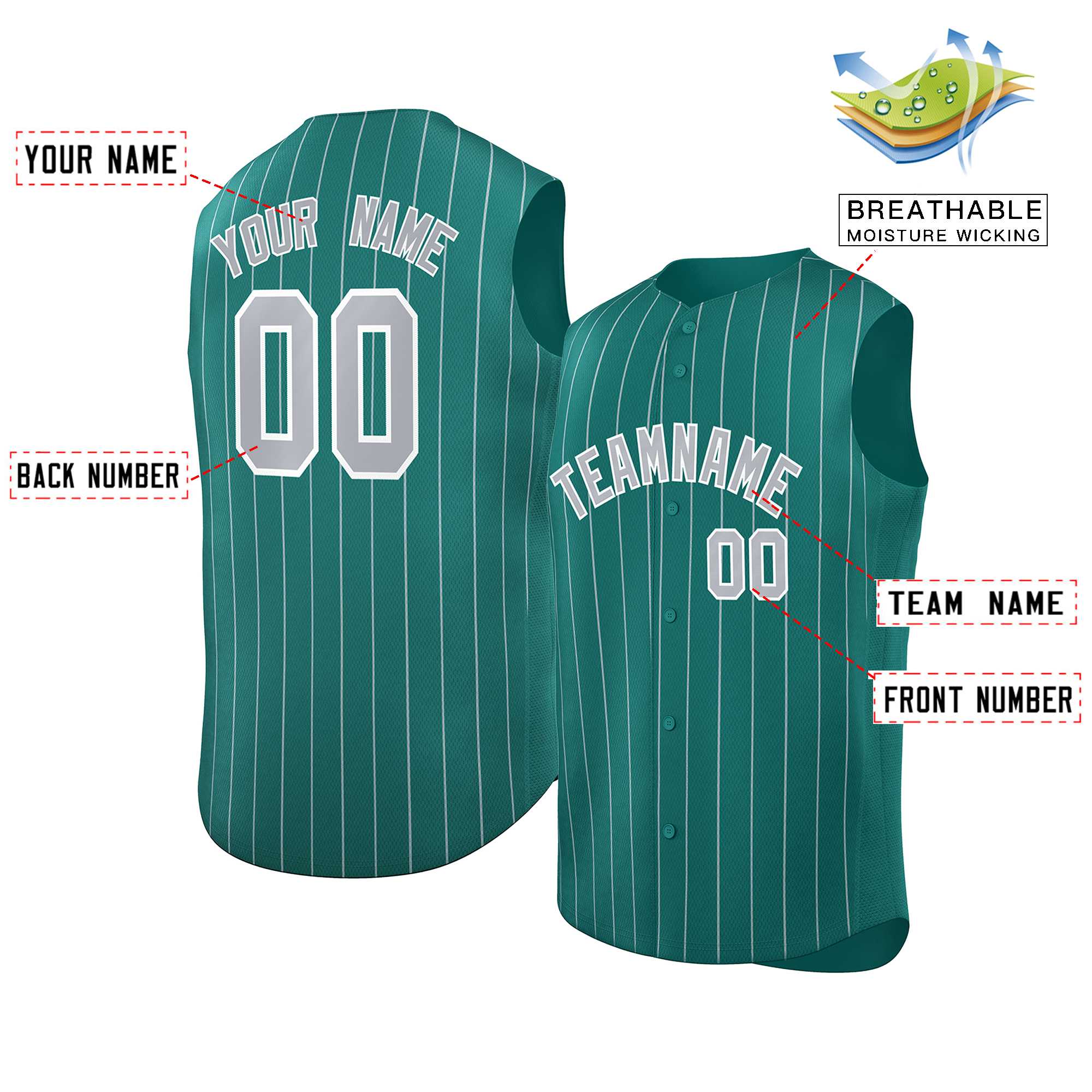 Jersey Aqua