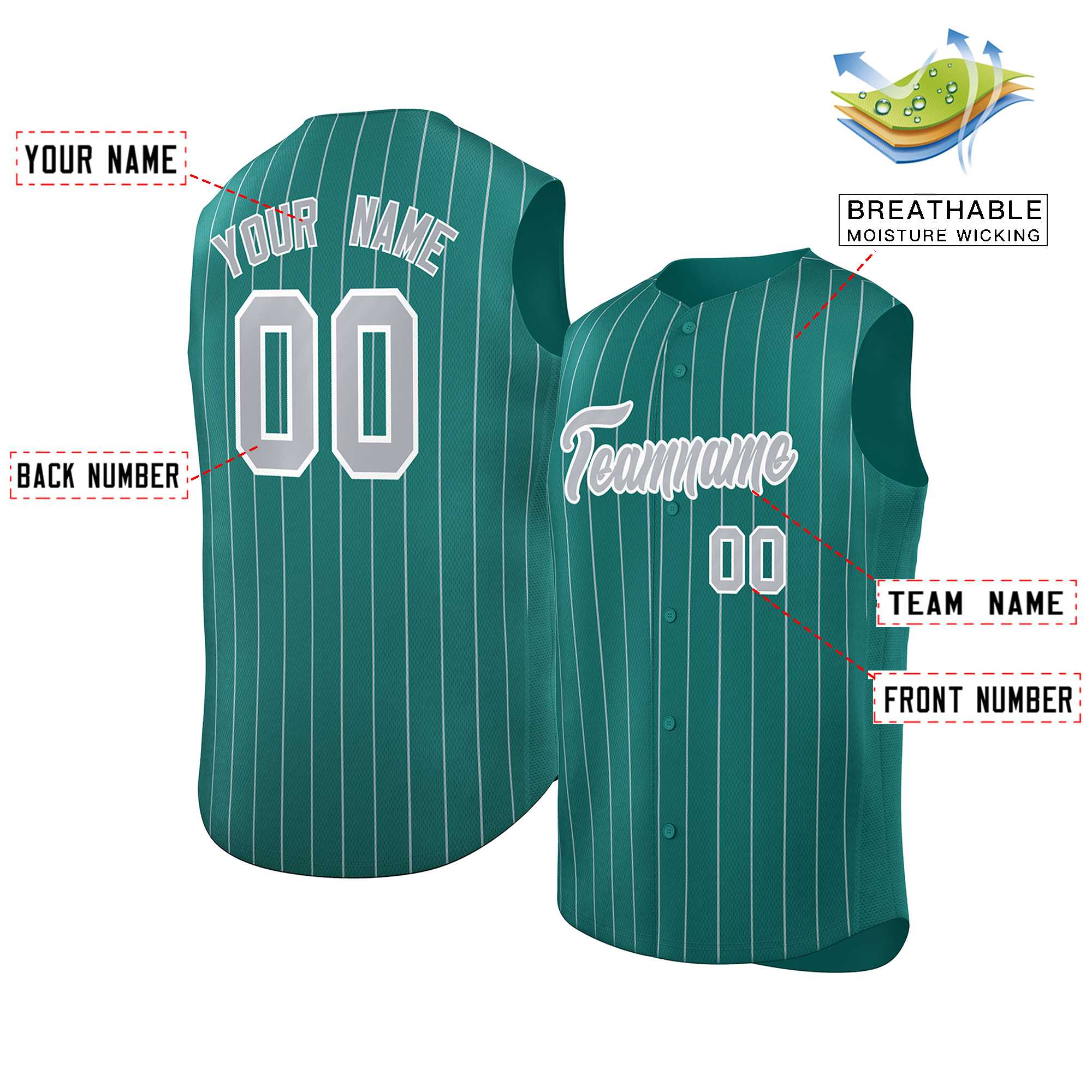 Jersey Aqua
