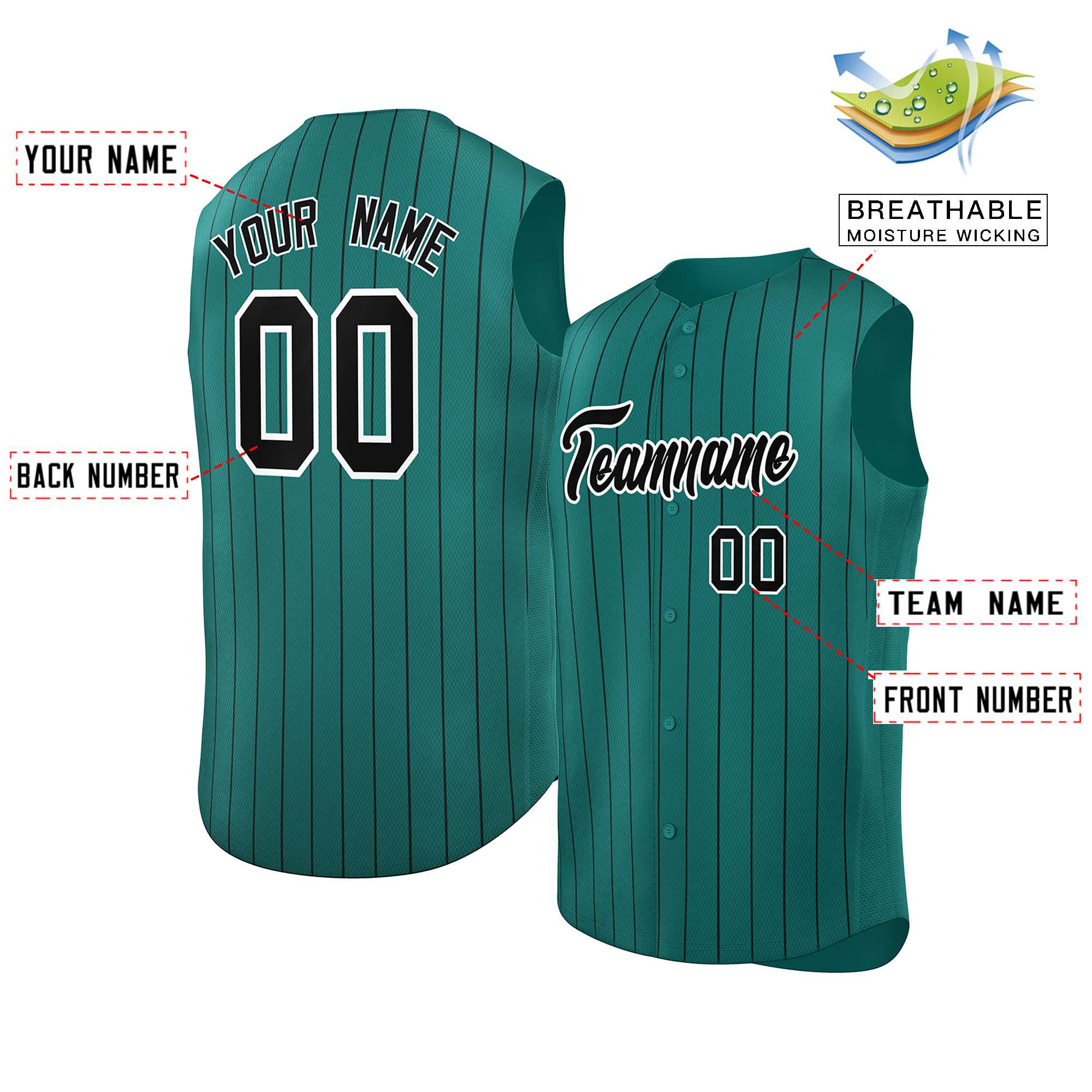 Jersey Aqua