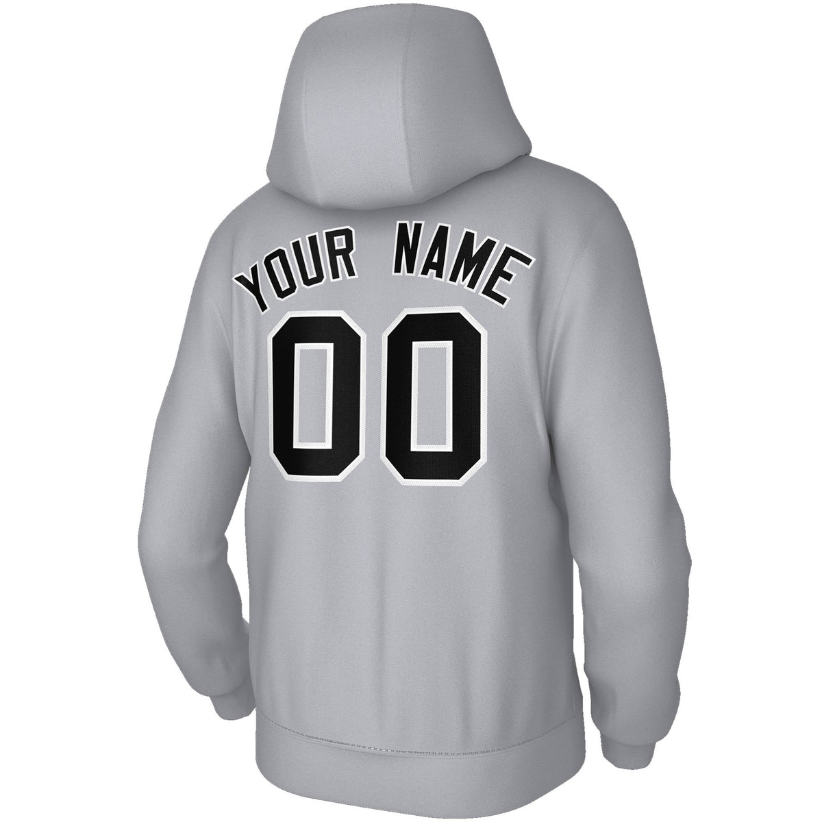 Custom Classic Style Hoodie Game Gray Training Uniform