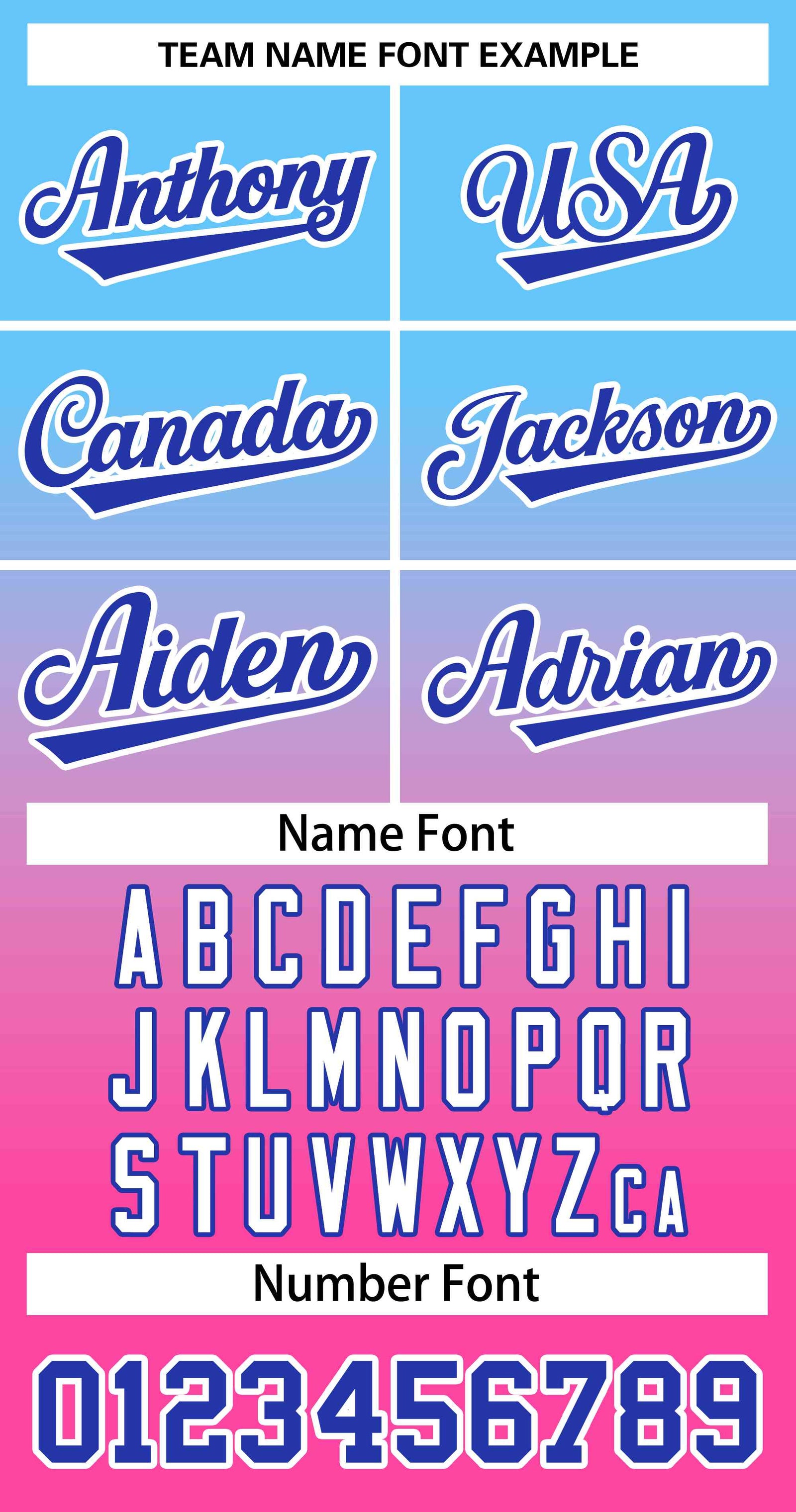 Custom Light Blue Pink Royal-White Gradient Fashion Authentic Two-Button Softball Jersey