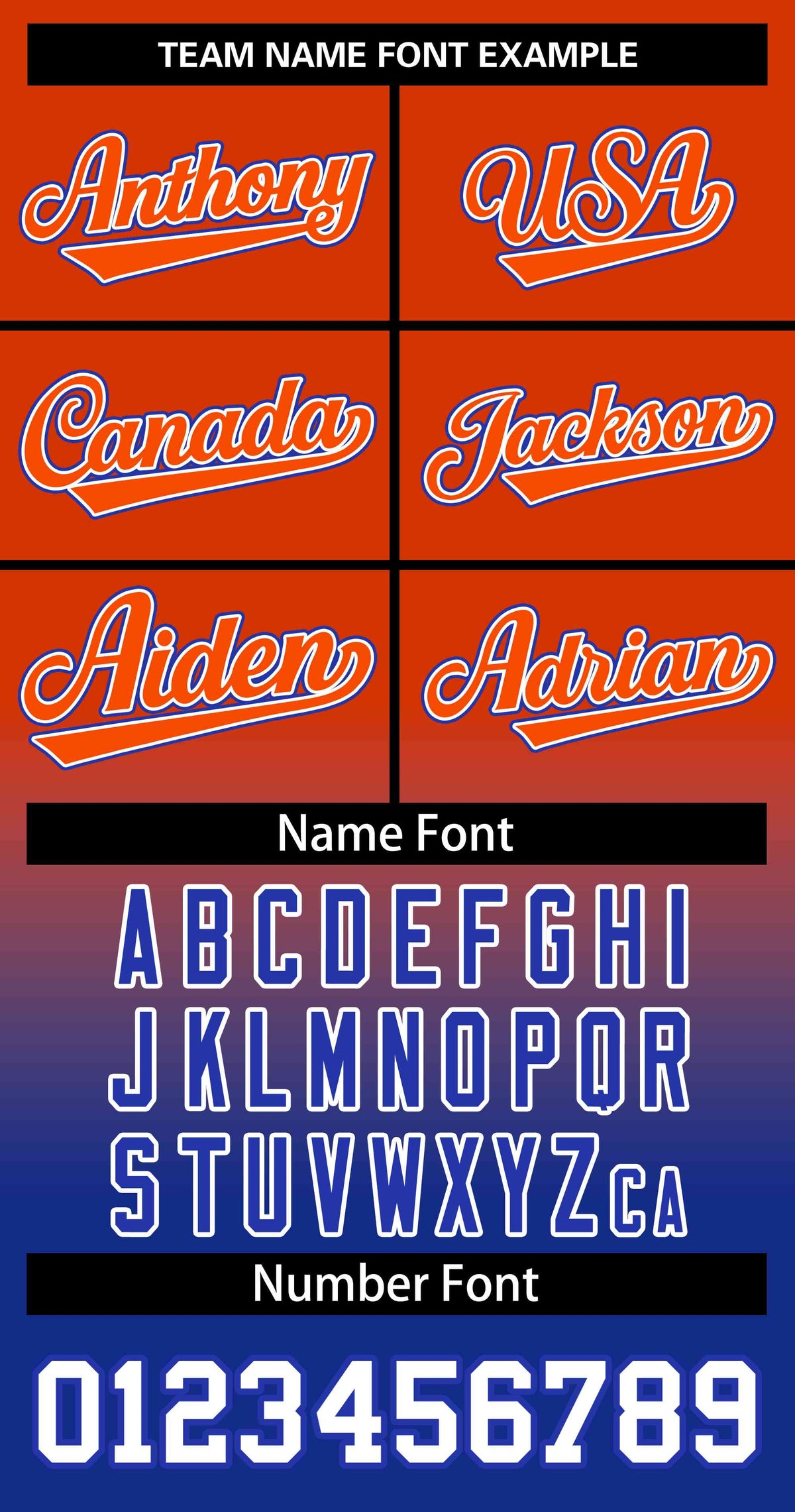 Custom Orange Royal Orange-White Gradient Fashion Authentic Two-Button Softball Jersey