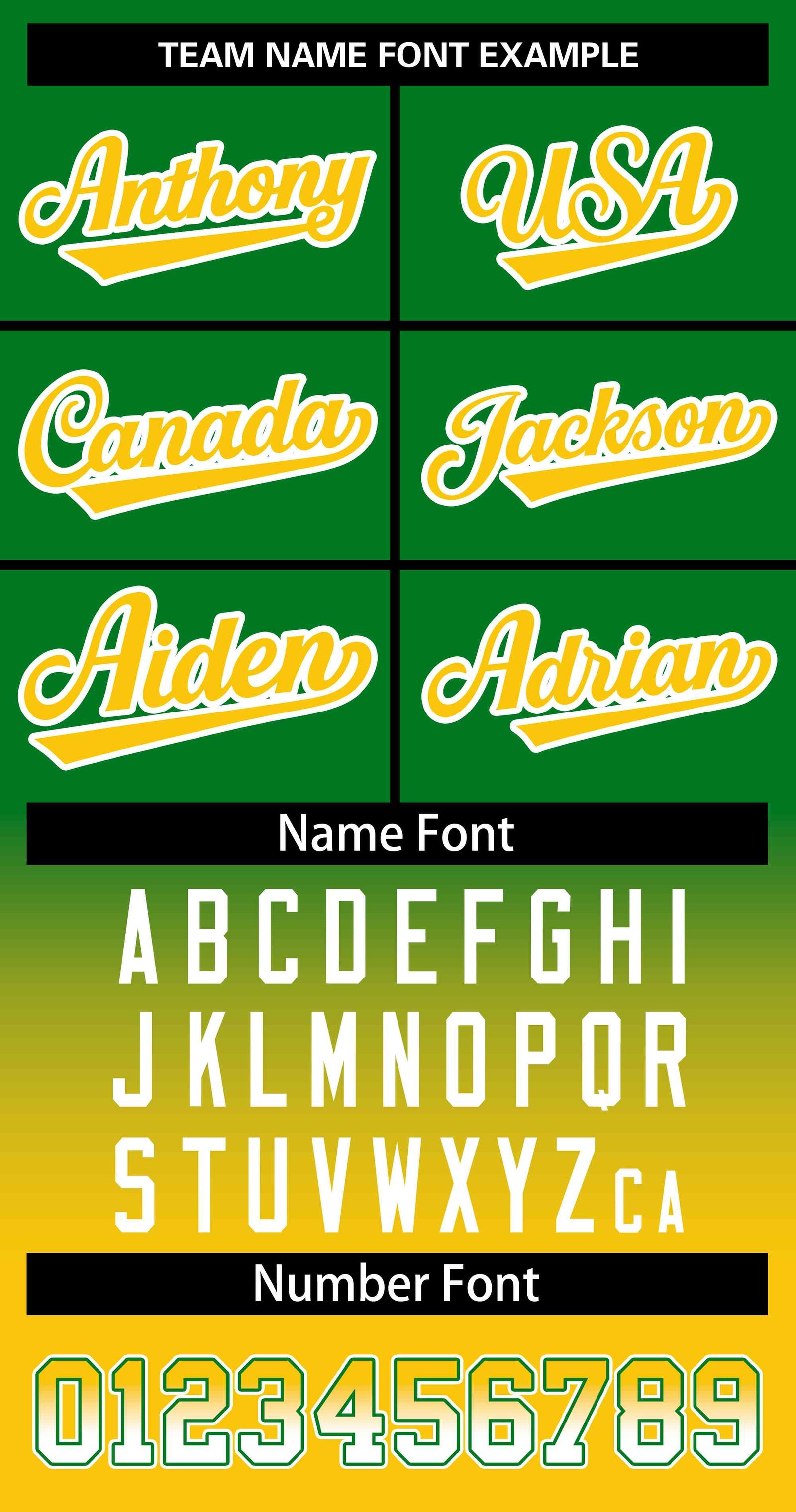 Custom Kelly Green Gold Gold-White Gradient Fashion Authentic Two-Button Softball Jersey