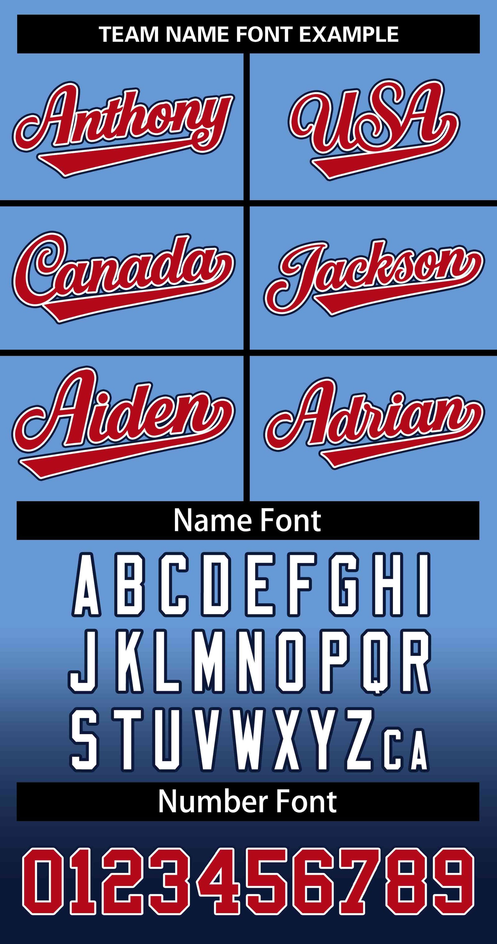 Custom Light Blue Navy Red-White Gradient Fashion Authentic Two-Button Softball Jersey