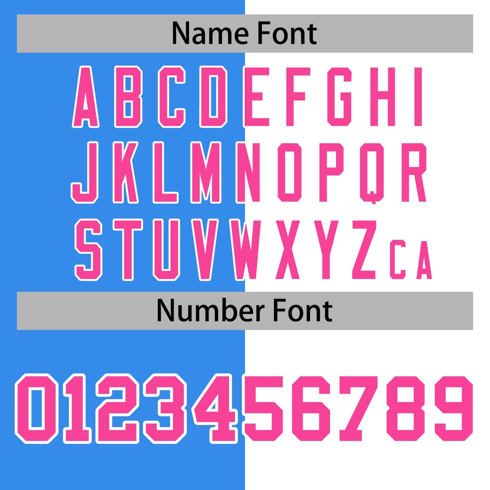 Custom White Powder Blue-Pink Varsity Full-Snap Letterman Two Tone Split Fashion Jacket