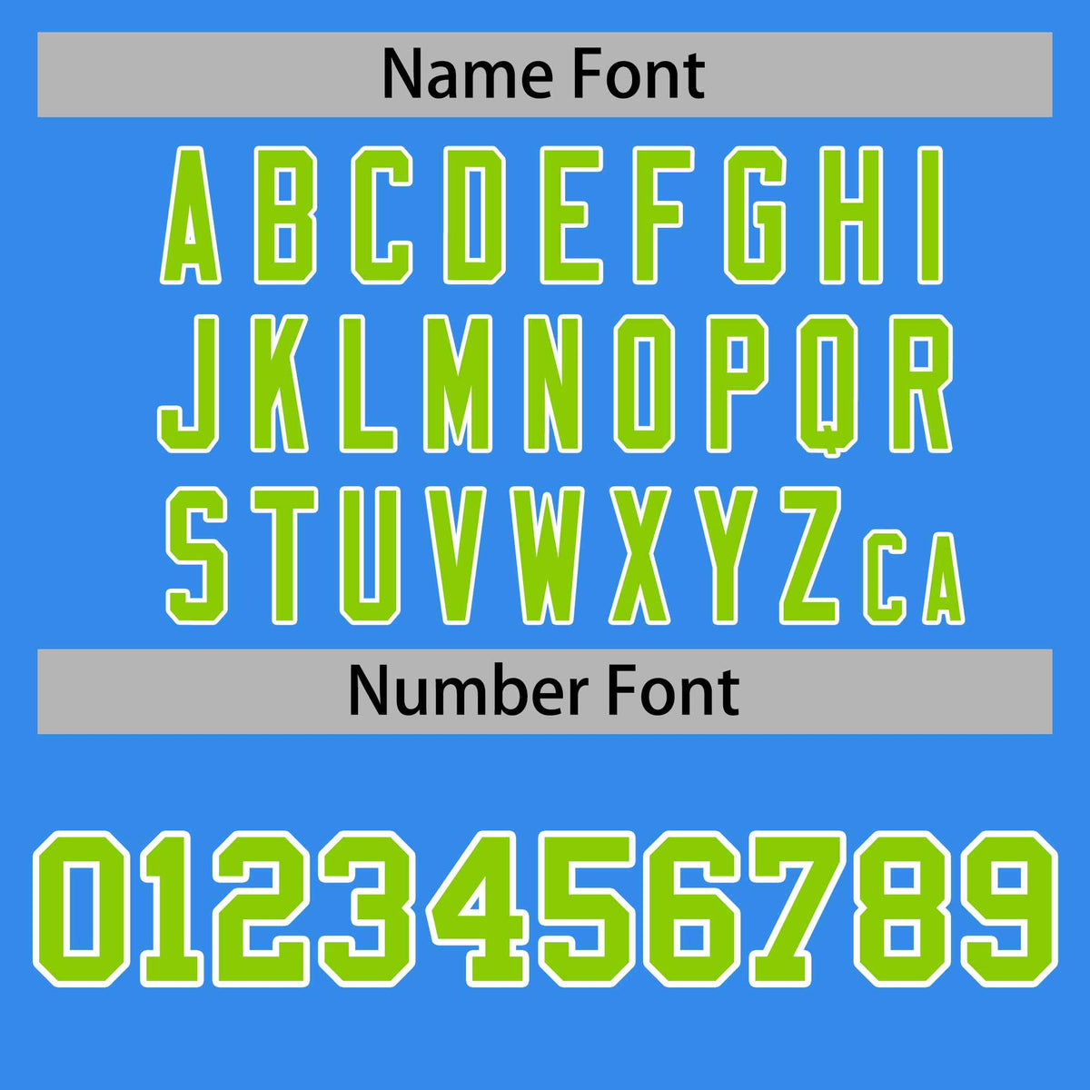 Custom Powder Blue Neon Green-White Classic Style Varsity Full-Snap Letterman Jacket