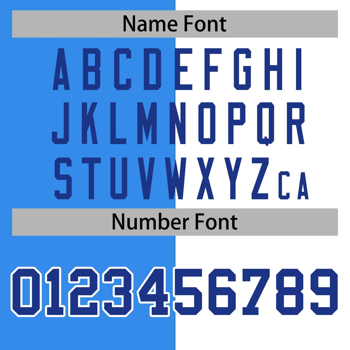 Custom White Powder Blue-Royal Letterman Two Tone Split Fashion Jacket