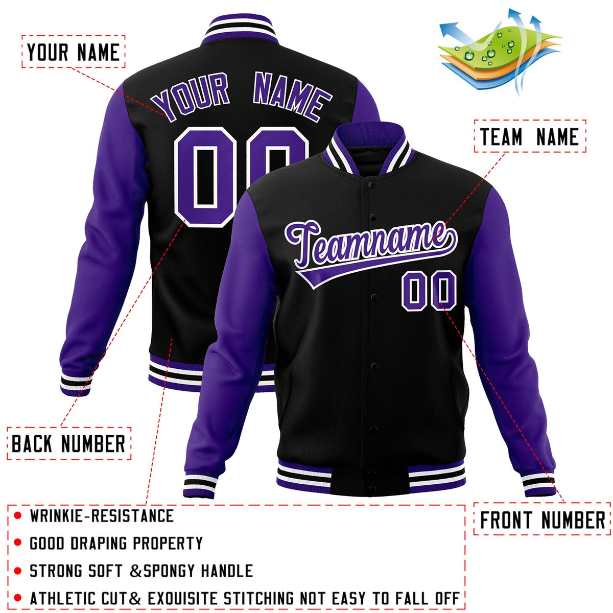 men&#39;s custom varsity jackets