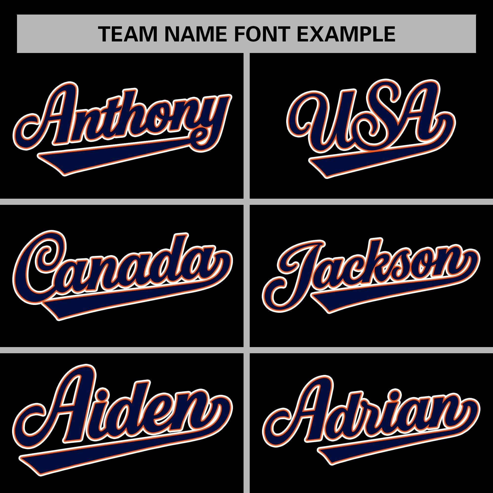 Custom Black Navy-Orange Raglan Sleeves Varsity Full-Snap Letterman Jacket