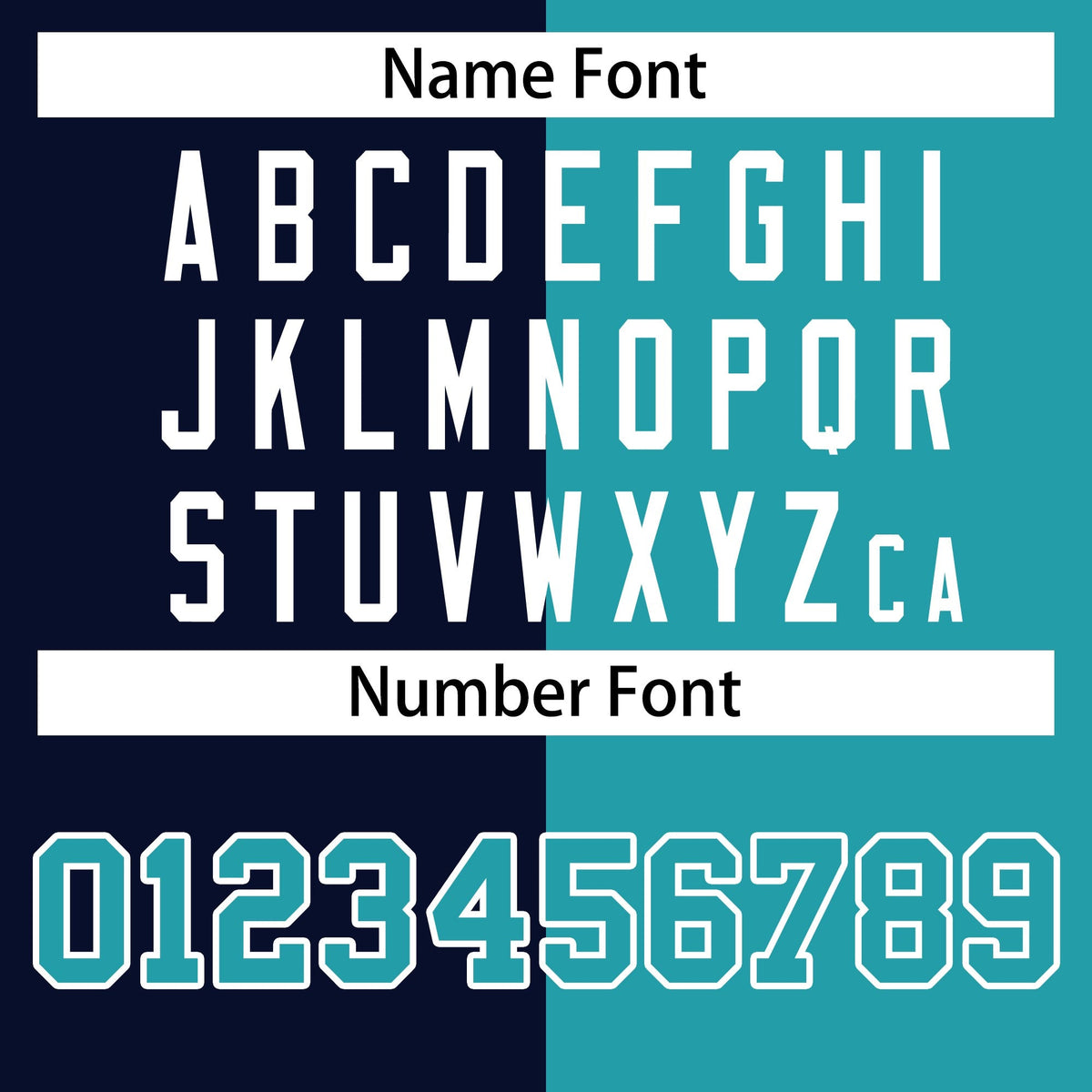 Custom Aqua Navy-Navy Varsity Full-Snap Letterman Two Tone Split Fashion Jacket