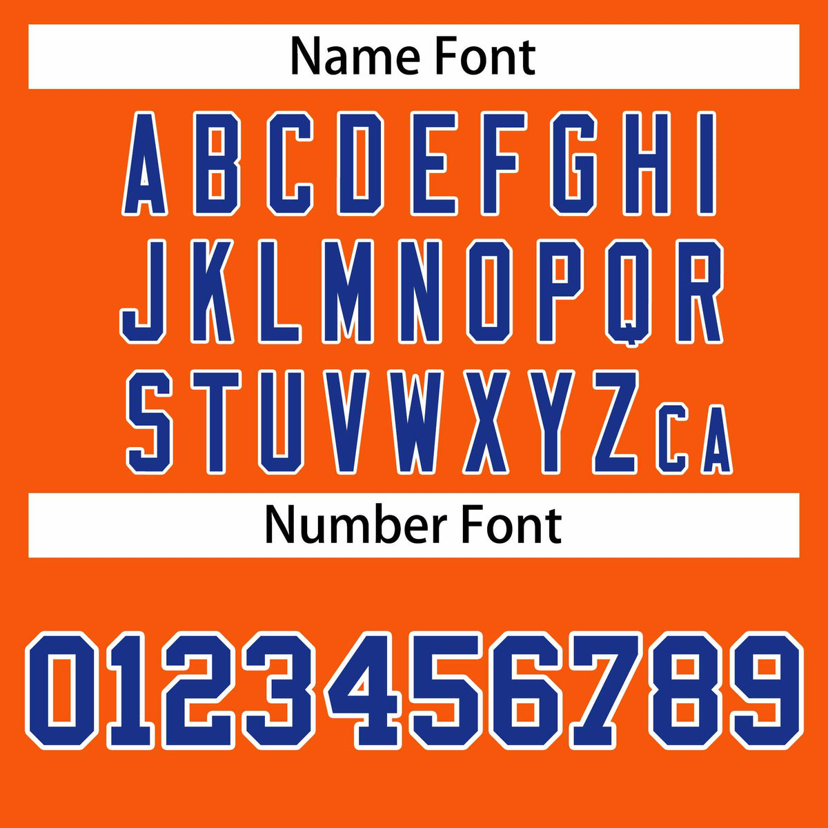 Custom Orange Royal-White Classic Style Varsity Full-Snap Letterman Jacket