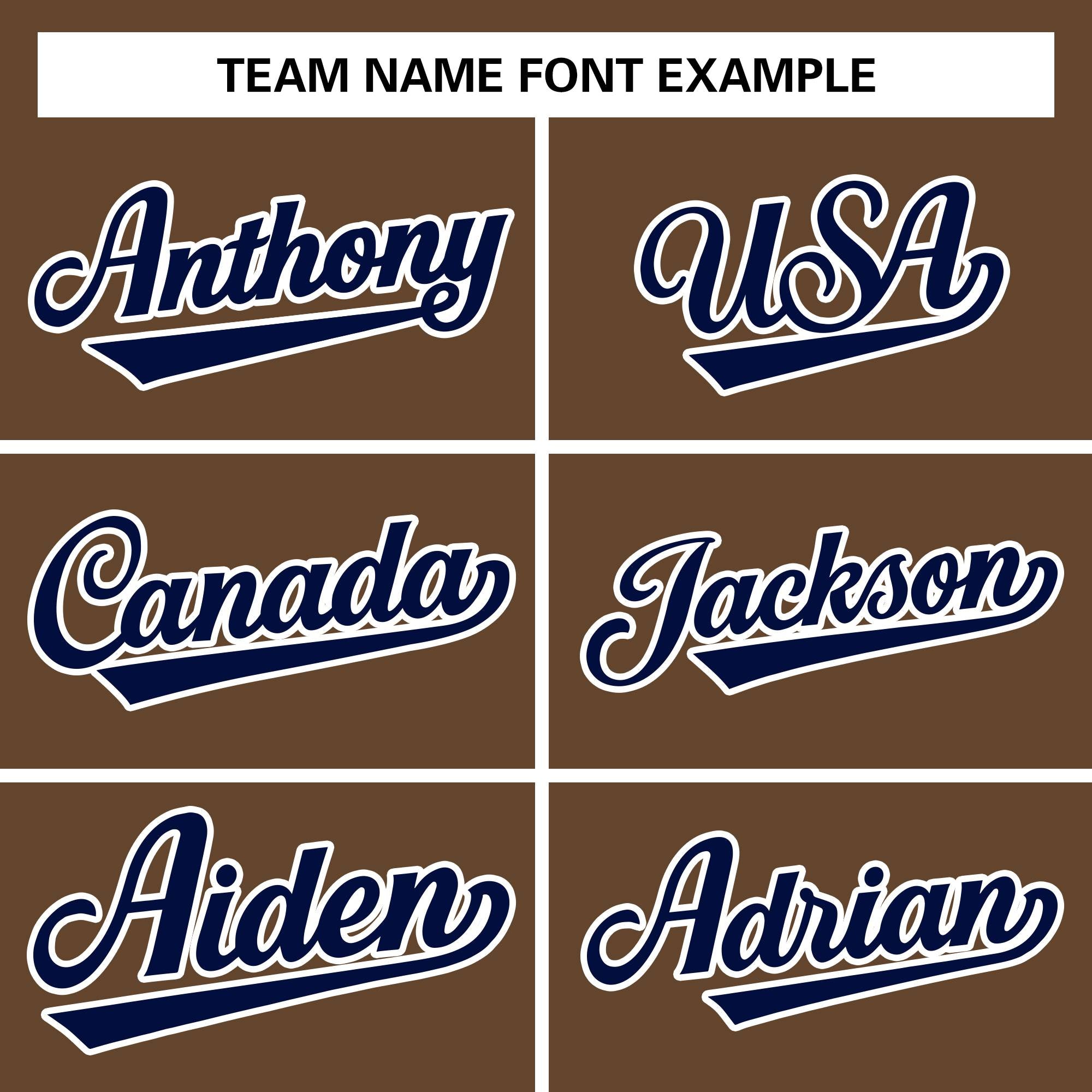Custom Light Brown Navy-White Classic Style Varsity Full-Snap Letterman Jacket