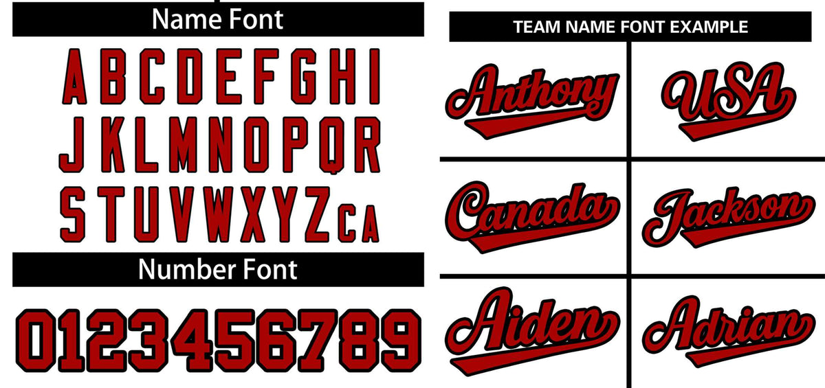 Custom White Red-Black Classic Style Authentic Two-Button Softball Jersey