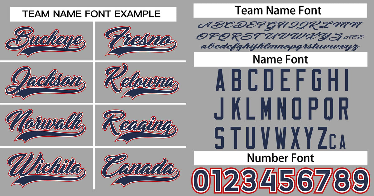 Custom Gray Navy-White Classic Style Authentic Baseball Jersey