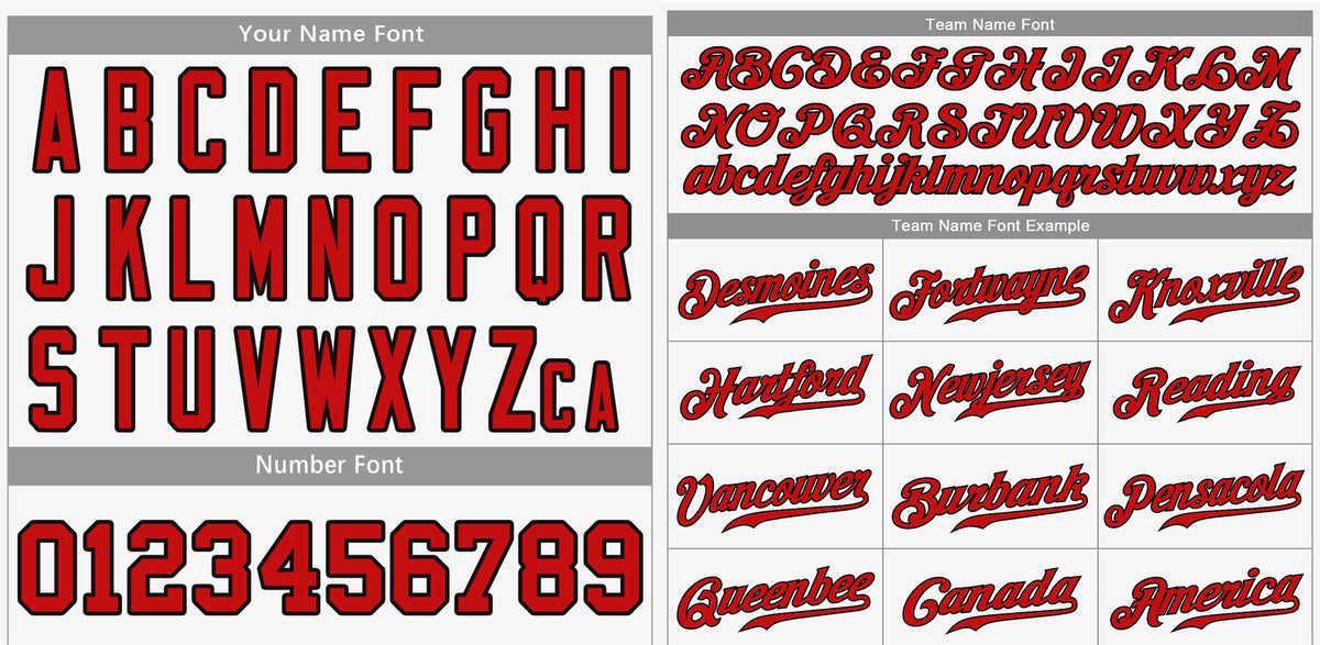 Custom White Red-Black Classic Style Authentic Baseball Jersey