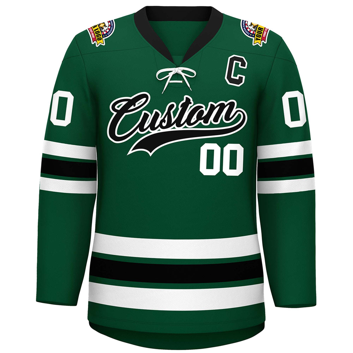 Hockey Lace-Up Neck Jersey - KXKSHOP